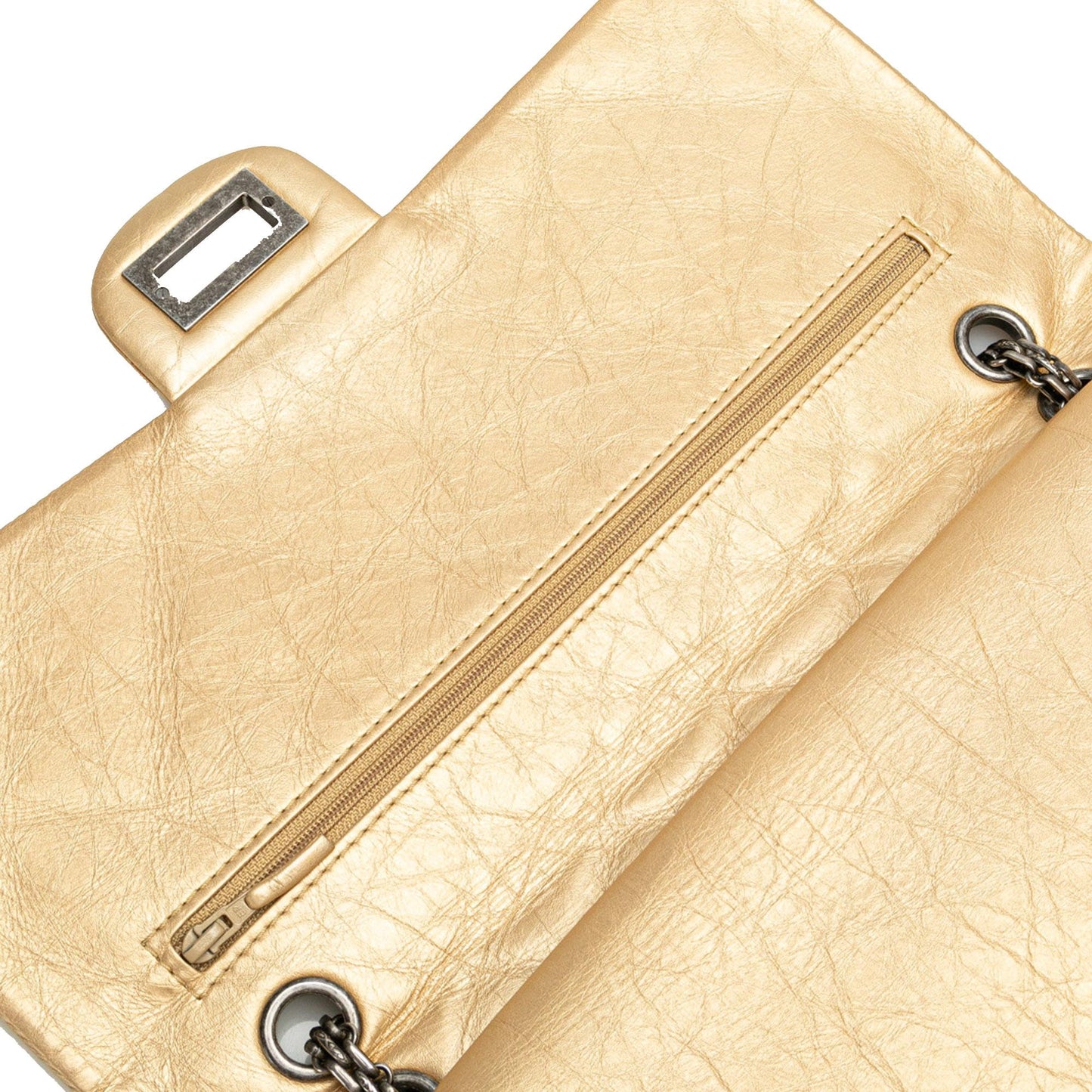 Chanel Reissue 2.55 Aged Calfskin Double Flap 227 (SHG-elkFh5)