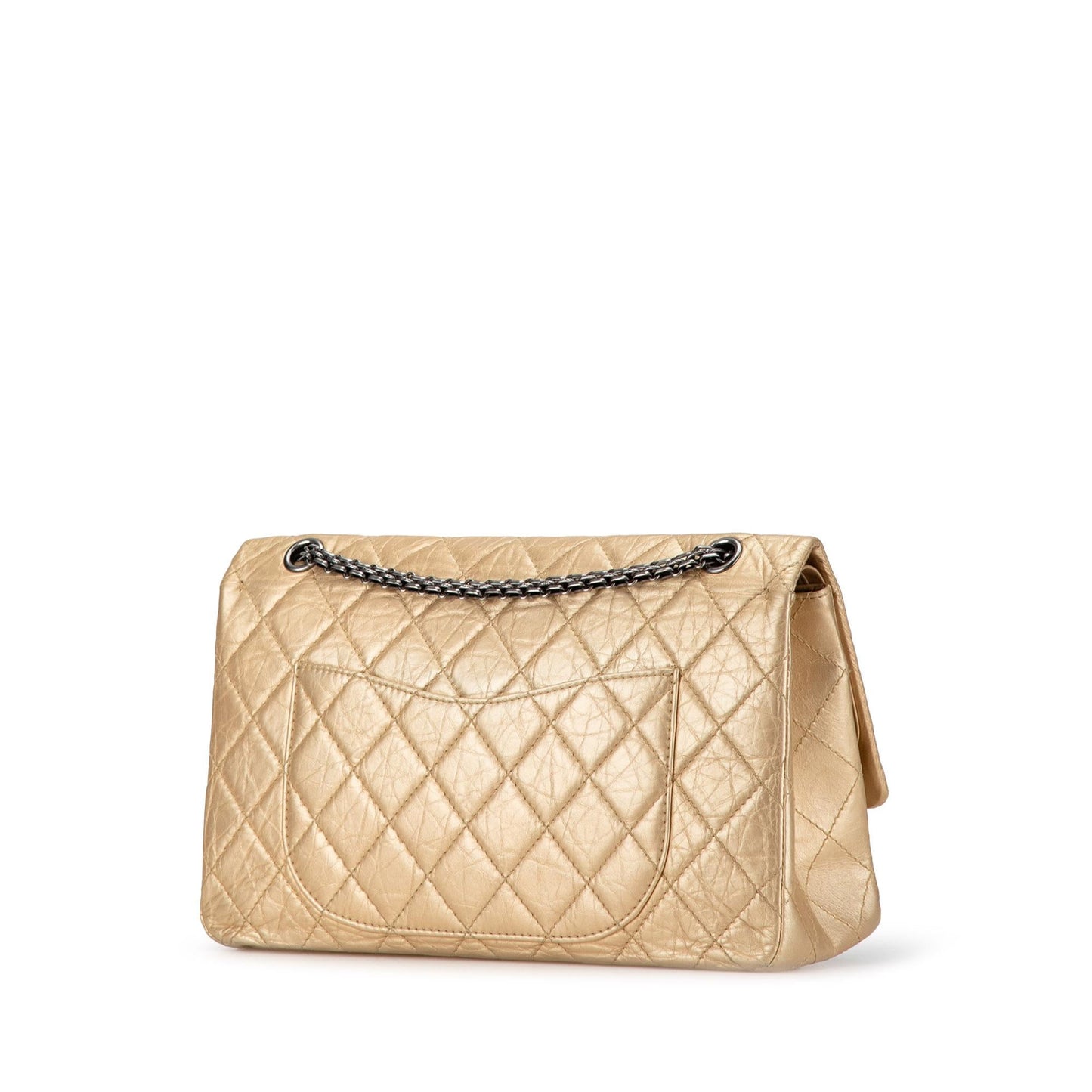 Chanel Reissue 2.55 Aged Calfskin Double Flap 227 (SHG-elkFh5)