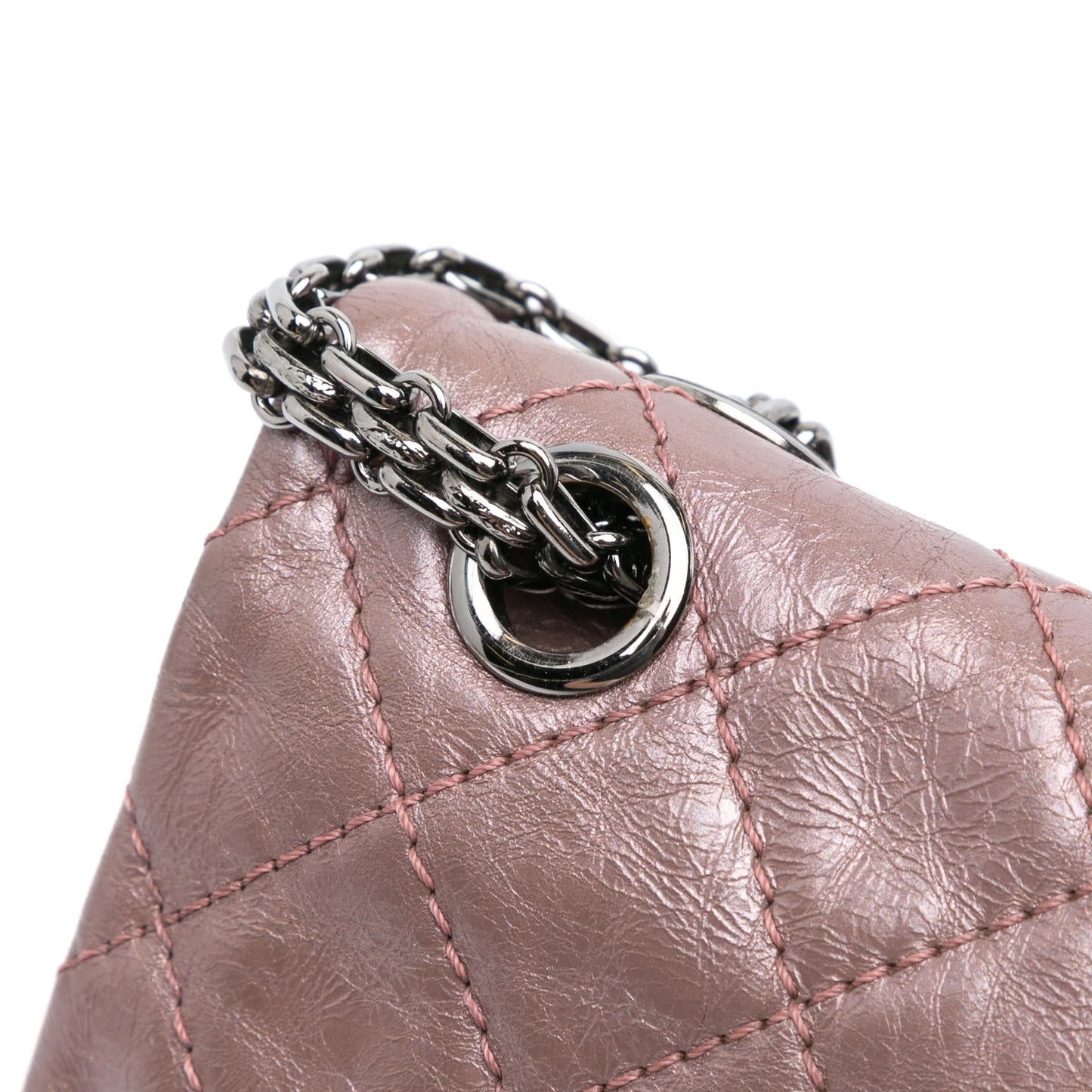 Chanel Reissue 2.55 Aged Metallic Calfskin Double Flap 226