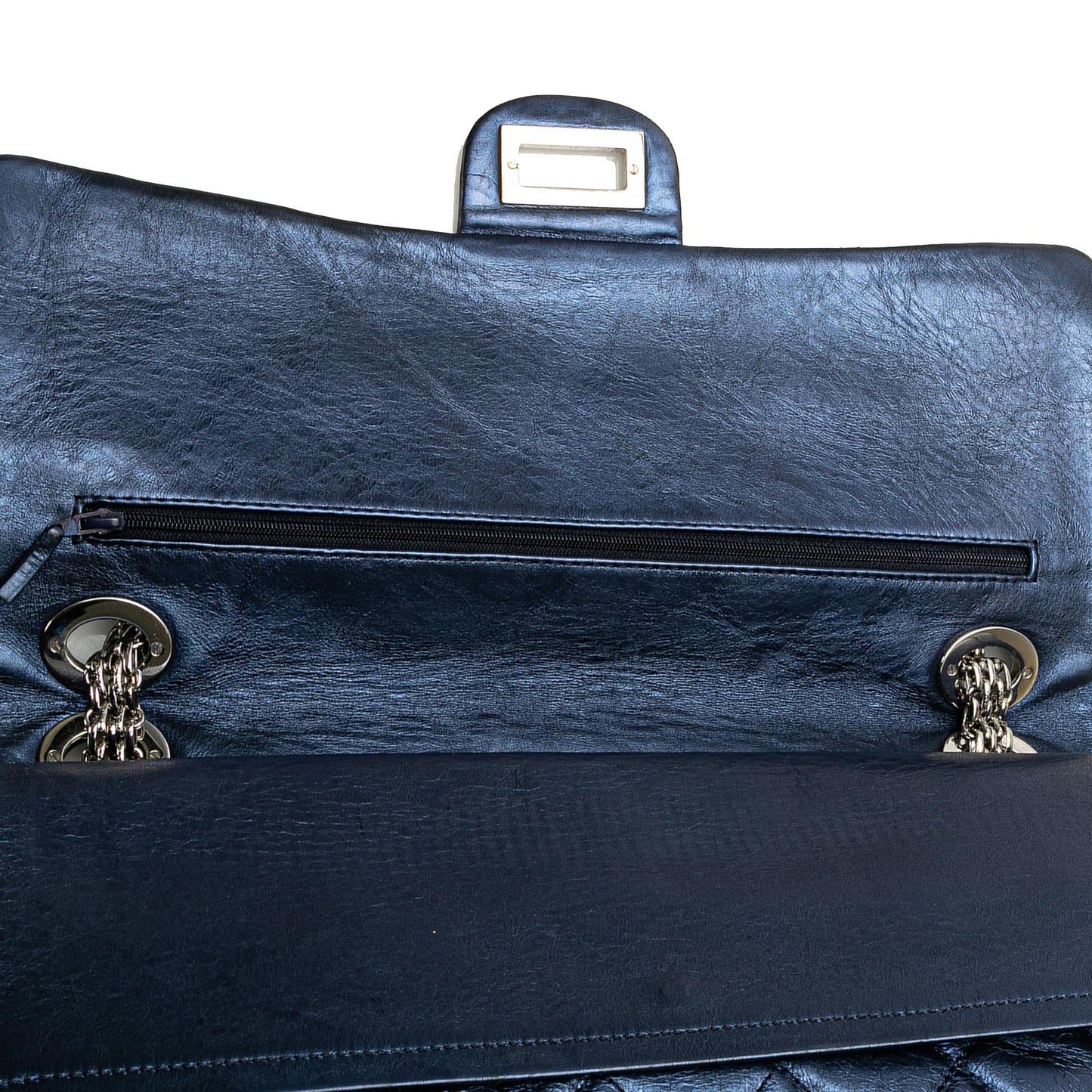 Chanel Reissue 2.55 Aged Metallic Calfskin Flap 226