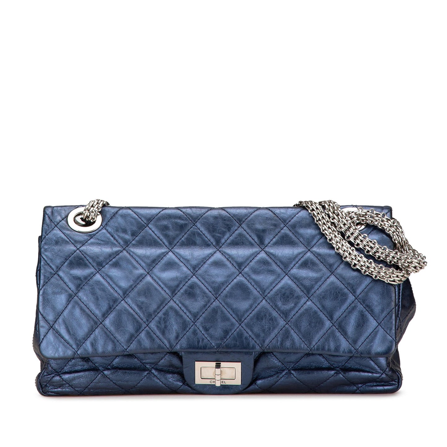 Chanel Reissue 2.55 Aged Metallic Calfskin Flap 226
