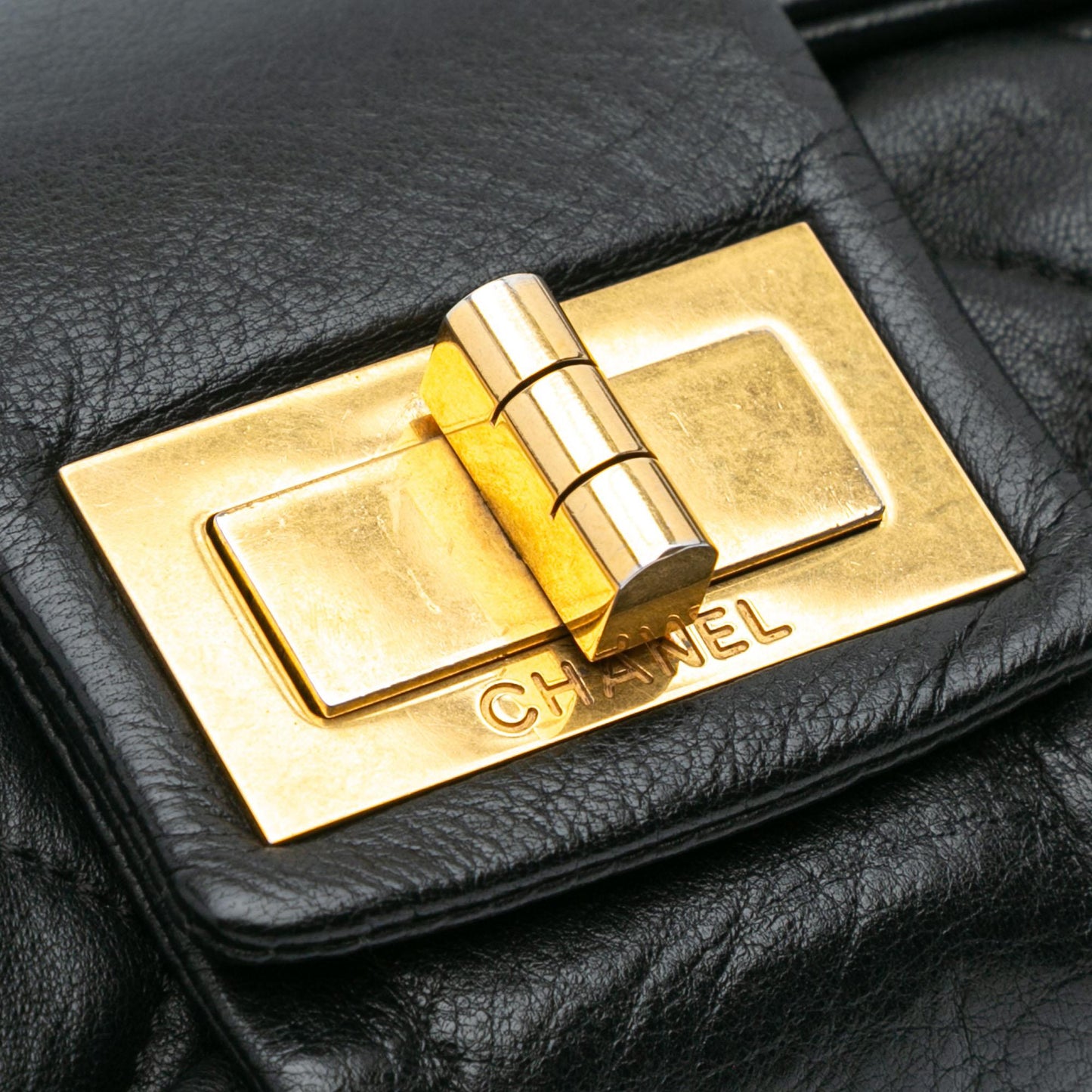 Chanel Reissue 2.55 Quilted Sheepskin Mademoiselle Flap Clutch