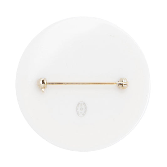 Chanel Resin Pearl Coco CC Profile Brooch