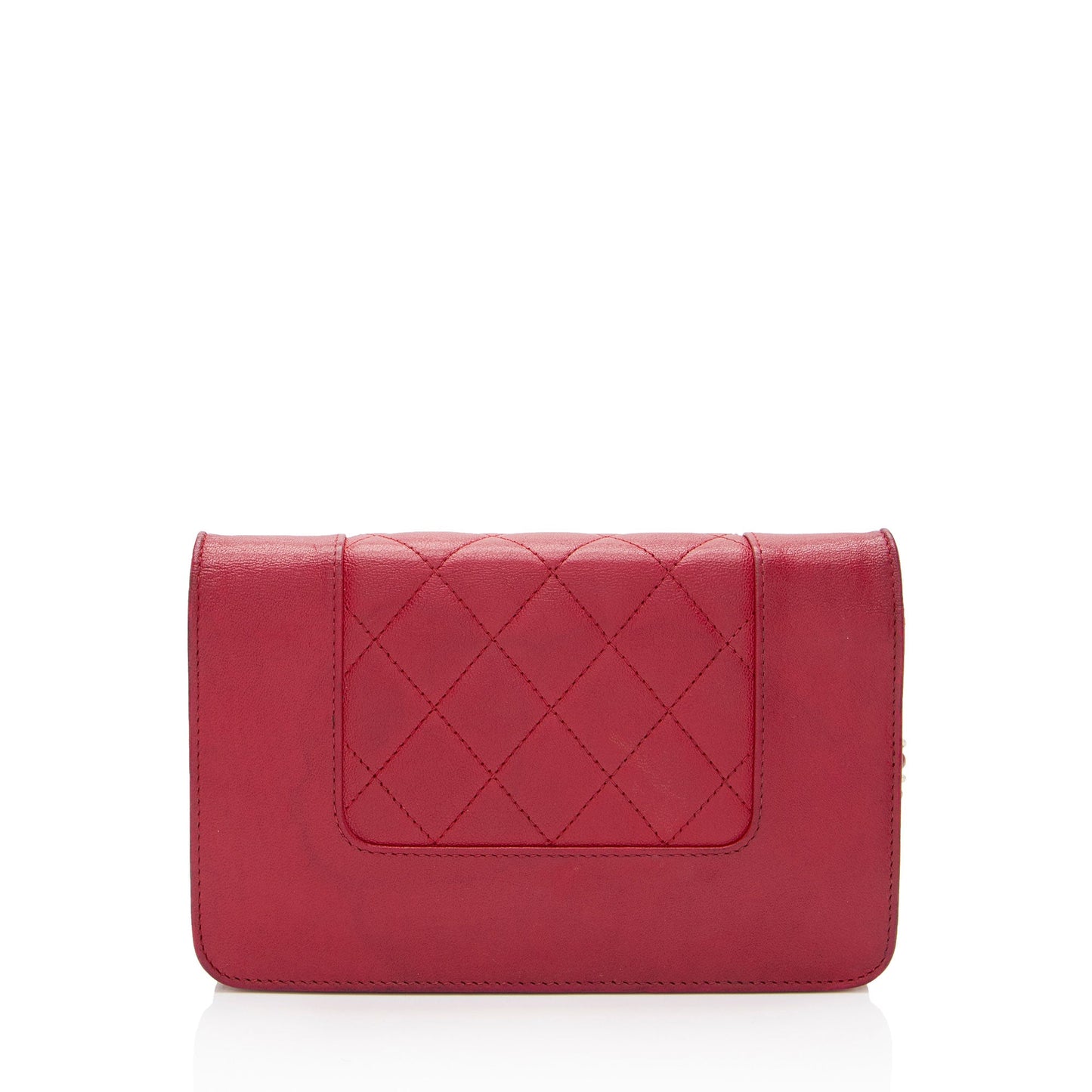 Chanel Sheepskin Mademoiselle Vintage Wallet on Chain
