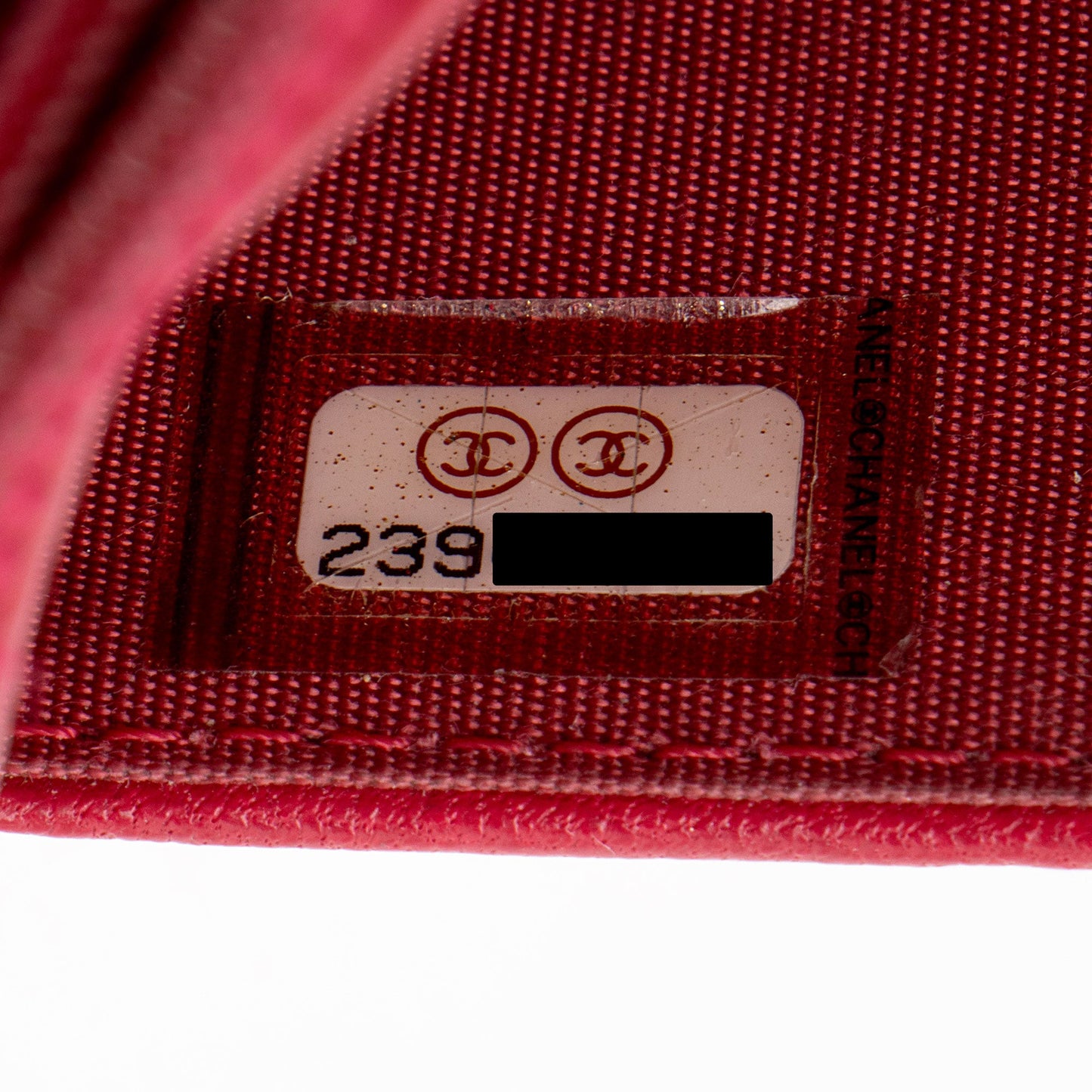Chanel Sheepskin Mademoiselle Vintage Wallet on Chain