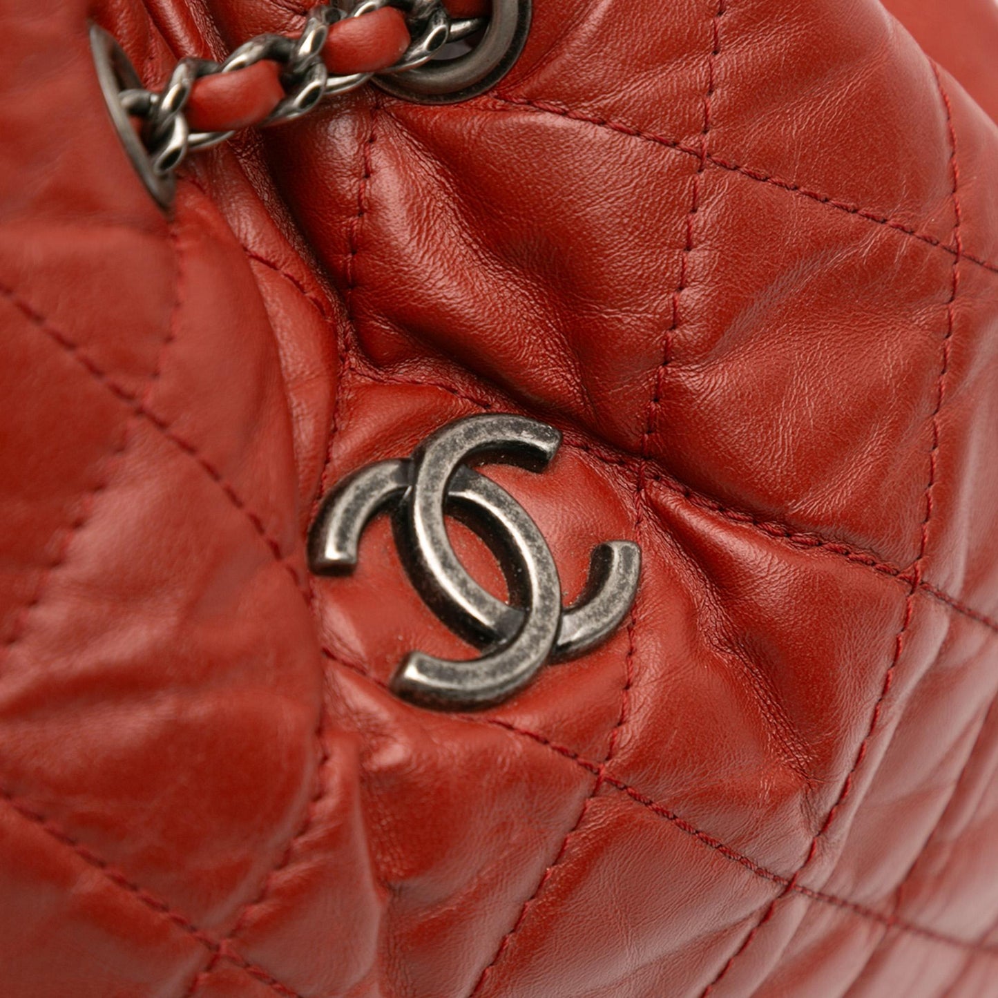 Chanel Small Aged Calfskin Gabrielle Backpack (SHG-8ZCvnd)