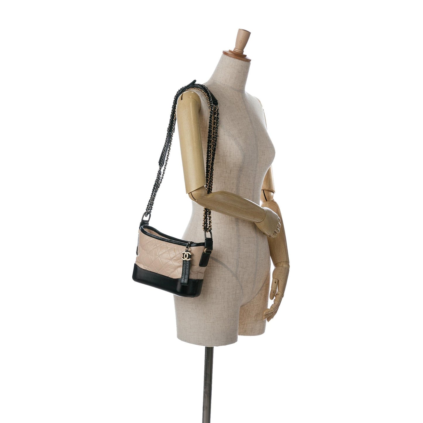 Chanel Small Aged Calfskin Gabrielle Hobo (SHG-BZRlCl)