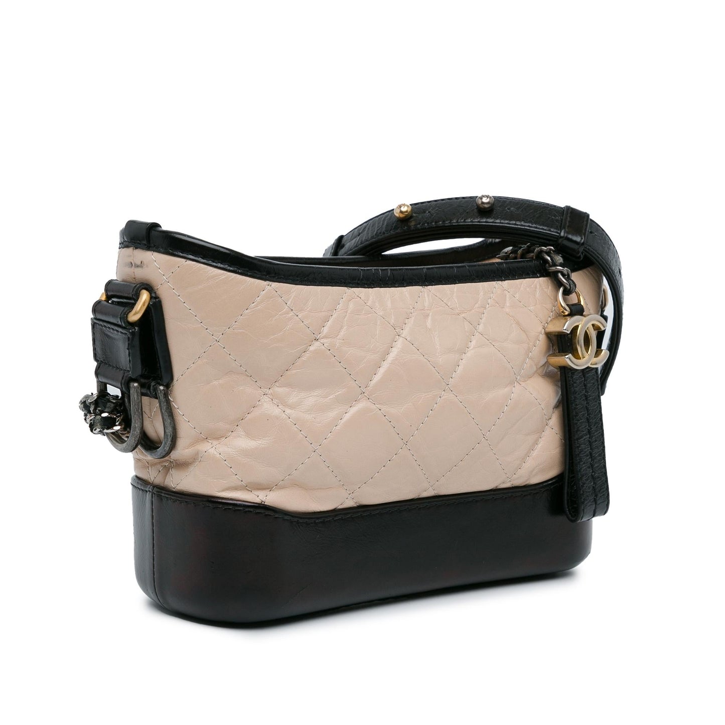Chanel Small Aged Calfskin Gabrielle Hobo (SHG-BZRlCl)