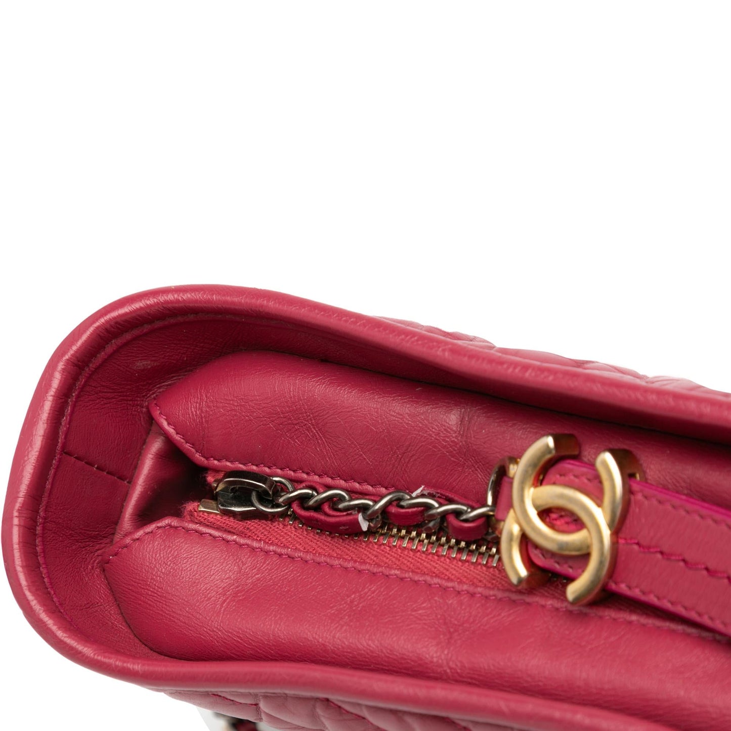 Chanel Small Chevron Aged Calfskin Gabrielle Crossbody