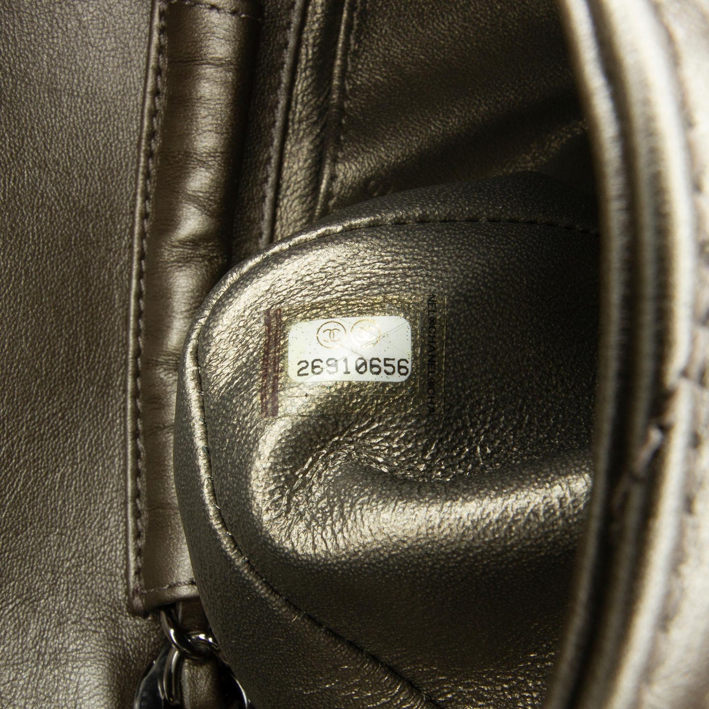 Chanel Small Chevron Data Center Envelope Flap Bag