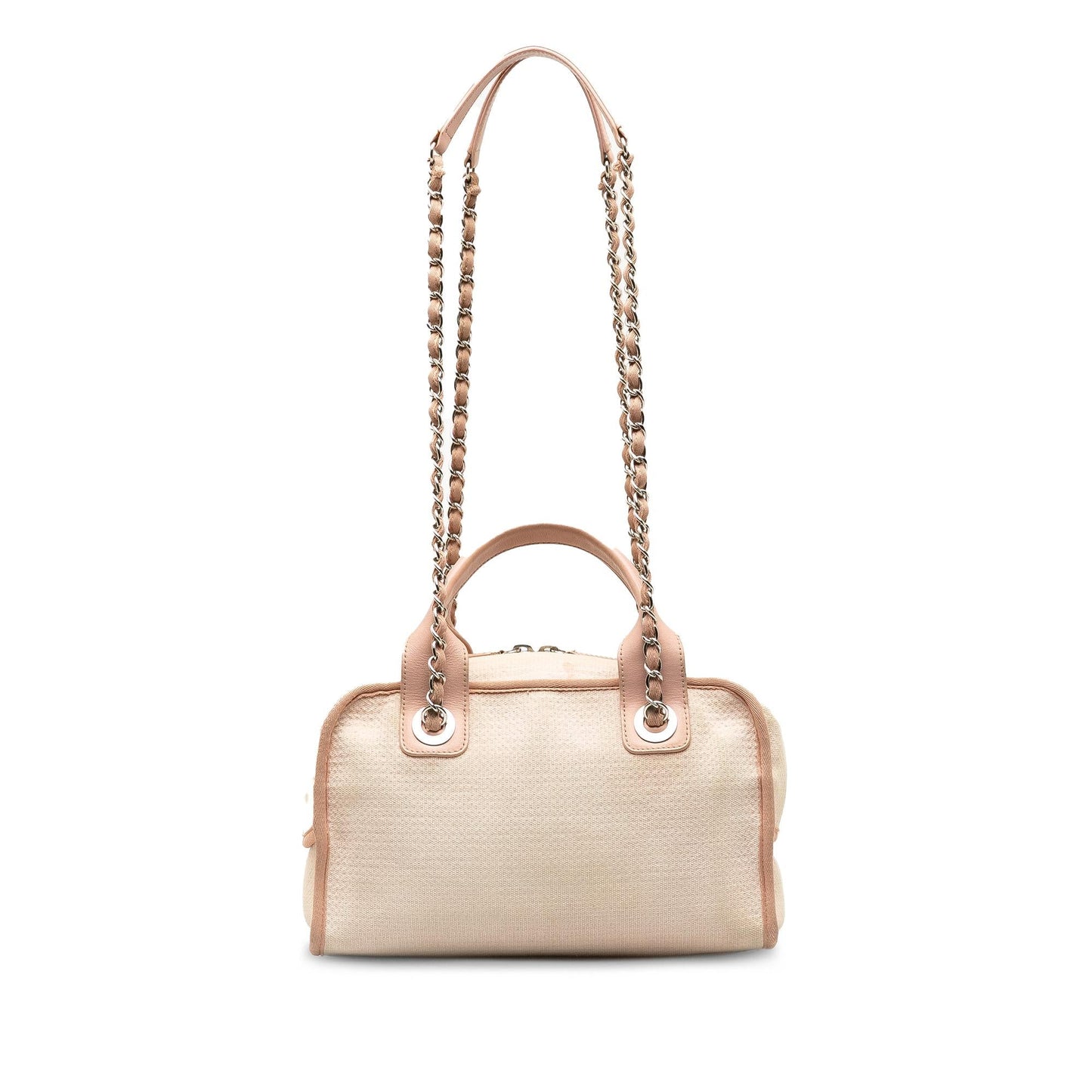 Chanel Small Deauville Bowling Satchel