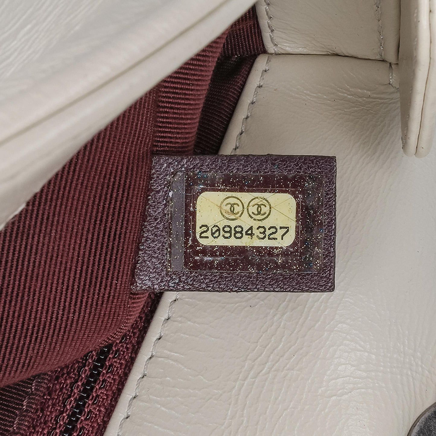 Chanel Small Glazed Calfskin Coco Boy Flap