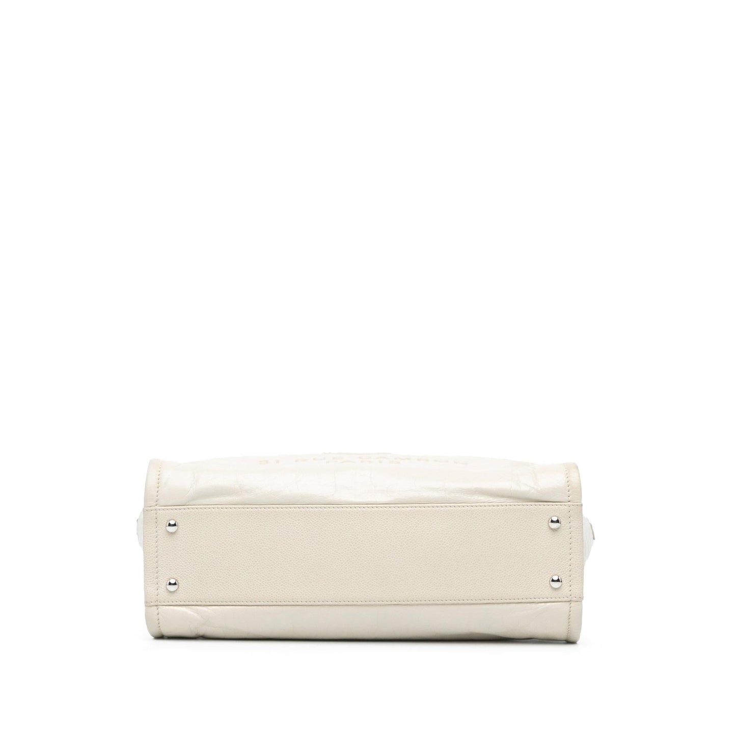 Chanel Small Glazed Calfskin Deauville Tote