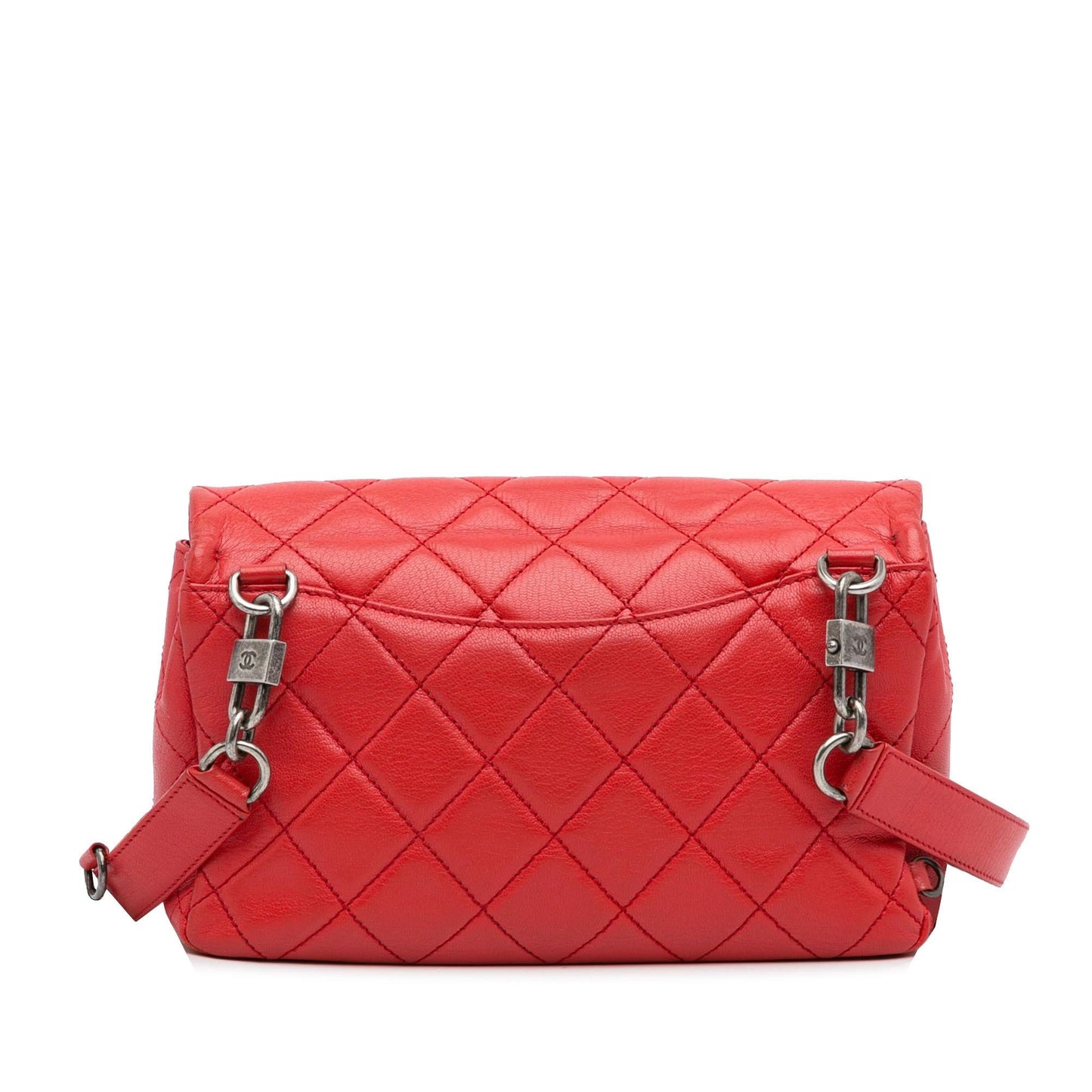 Chanel Small Goatskin Double Carry Waist Chain Flap