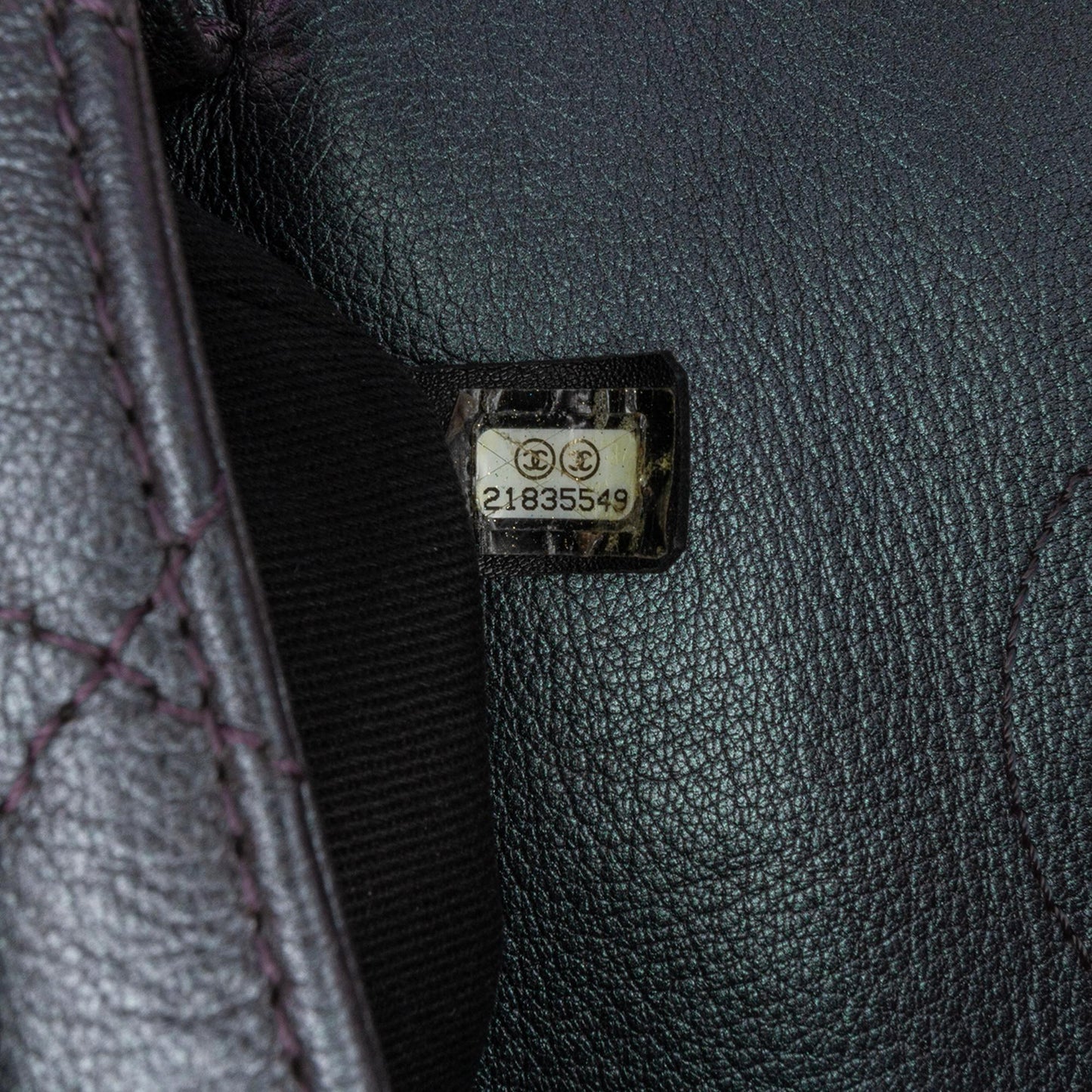 Chanel Small Iridescent Goatskin Double Carry Waist Chain Flap