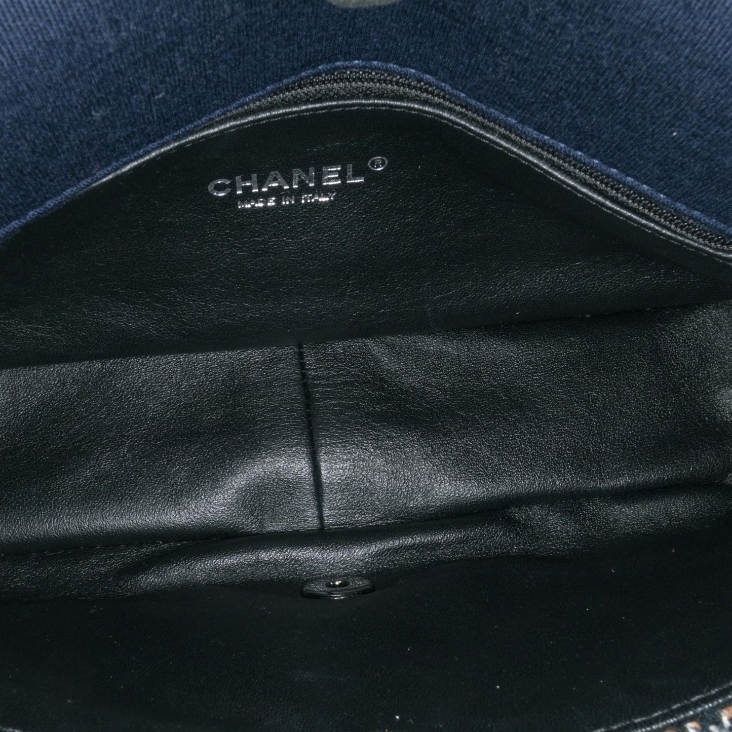 Chanel Small Jersey Tweed Flap