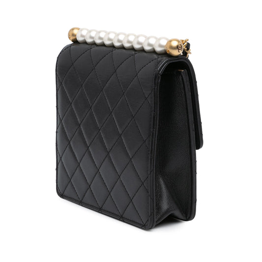 Chanel Small Lambskin Chic Pearls Flap