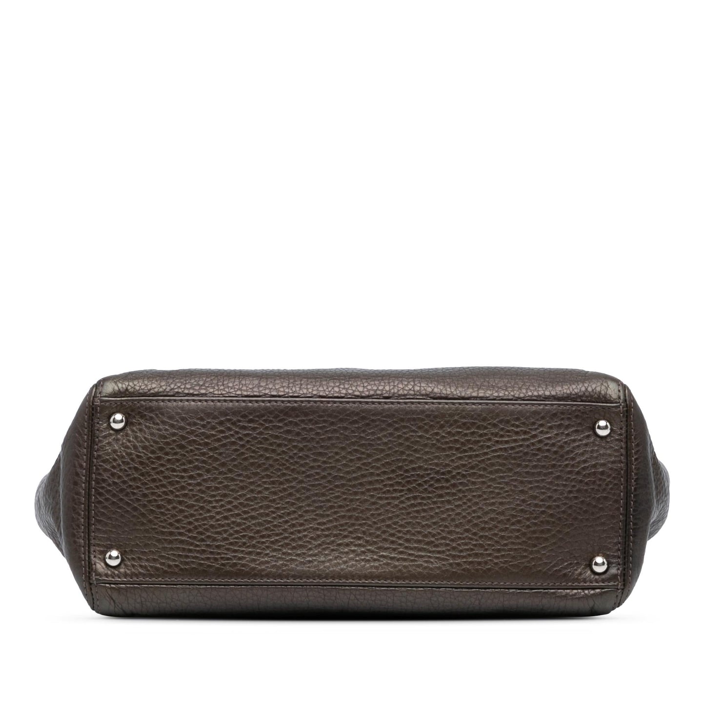 Chanel Small Metallic Calfskin Executive Cerf Tote