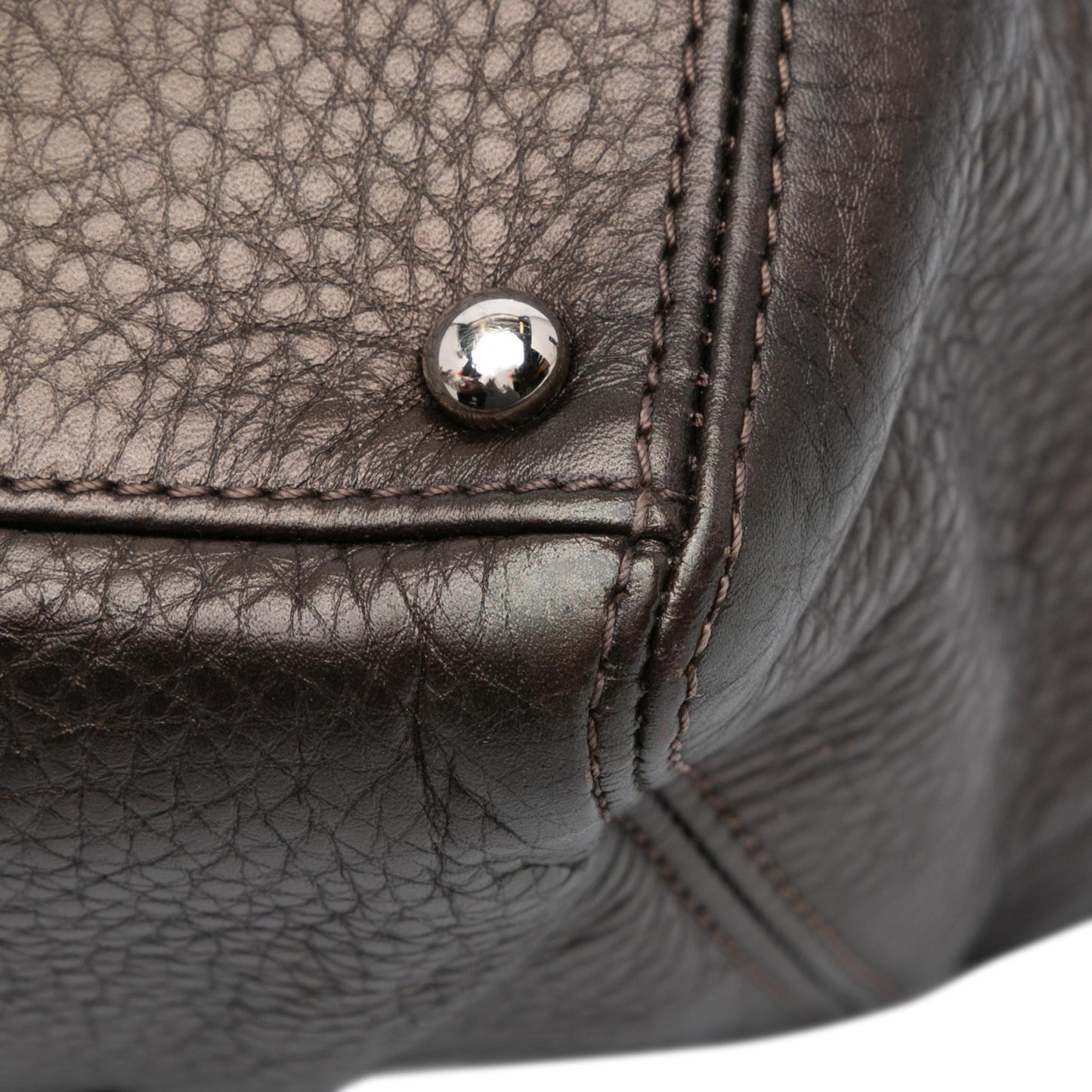 Chanel Small Metallic Calfskin Executive Cerf Tote