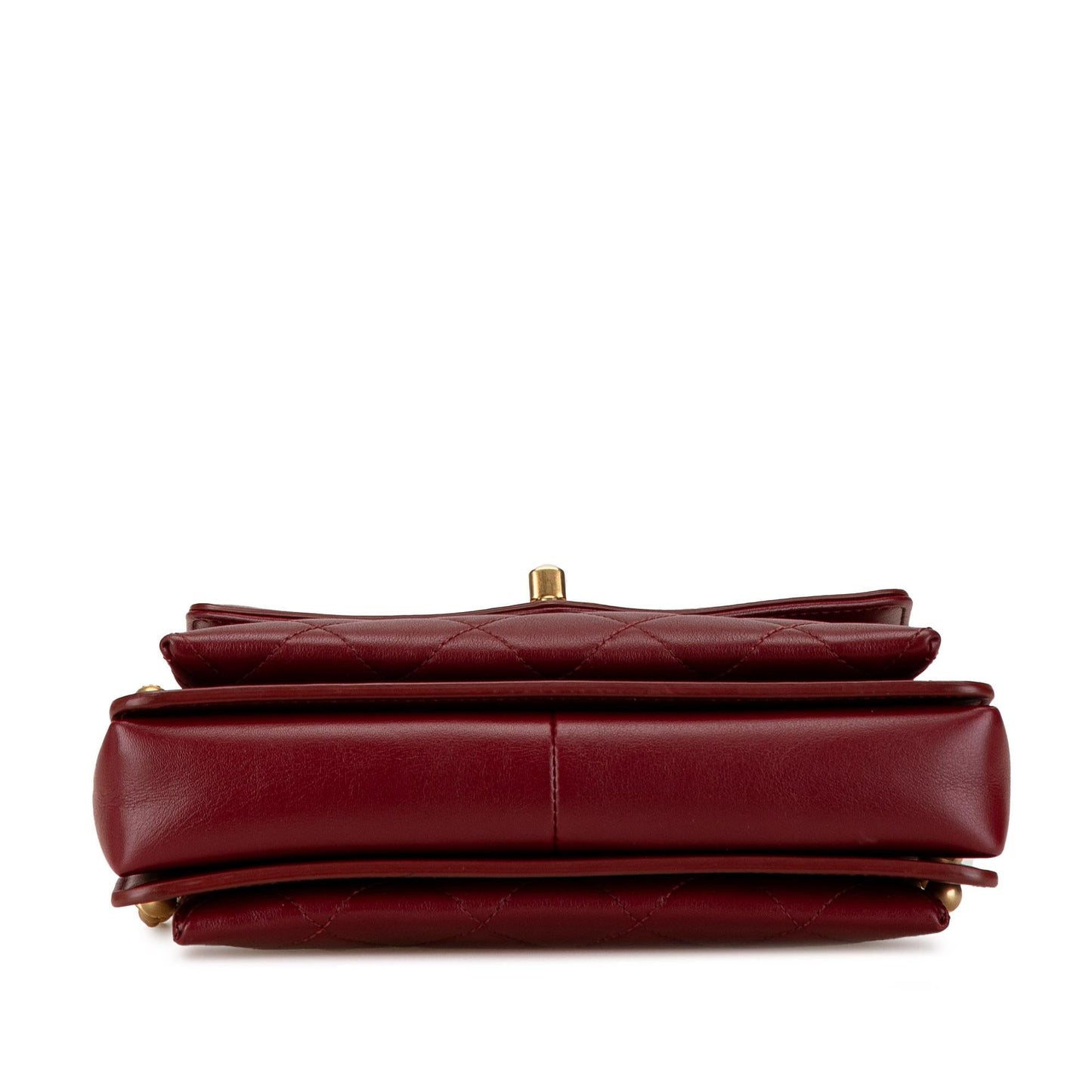 Chanel Small Quilted Calfskin CC Envelope Flap (SHG-xMFOWi)