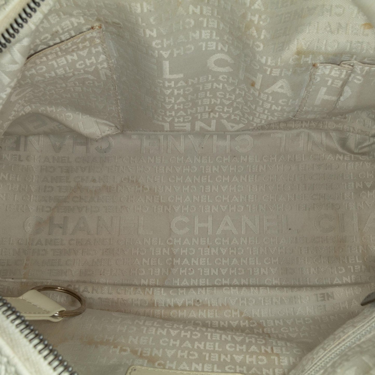 Chanel Square Stitch LAX Bowler Bag