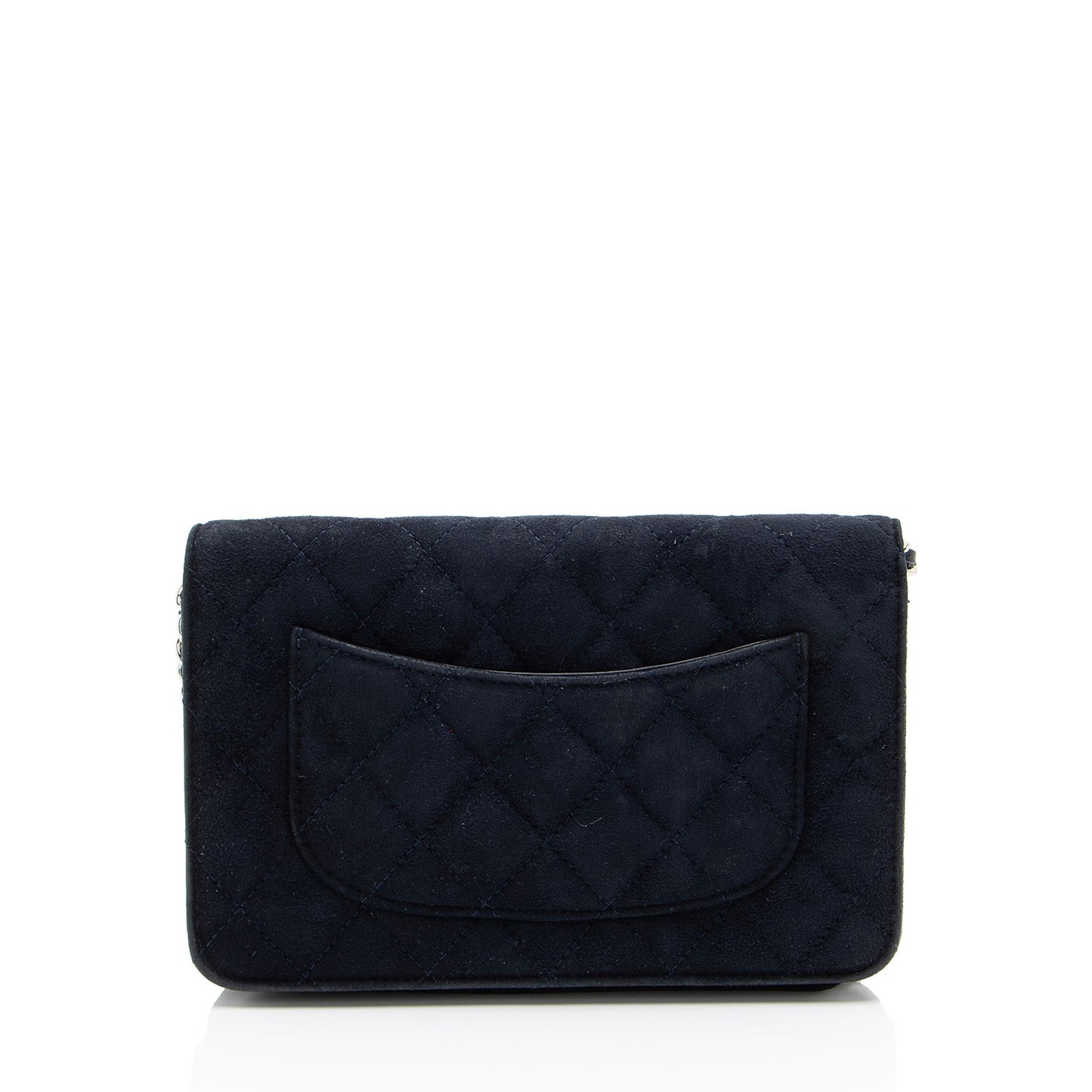 Chanel Suede Cocostellar Wallet on Chain