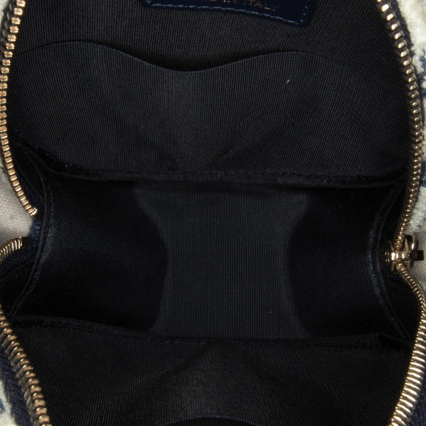 Chanel Tweed 19 Round Clutch with Chain