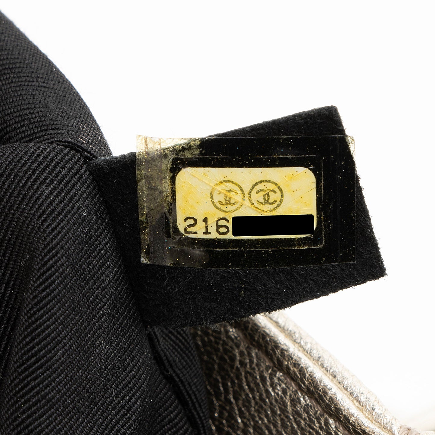 Chanel Two Tone Calfskin Goatskin Small Boy Bag