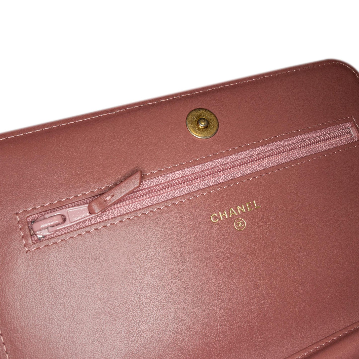 Chanel Velvet Boy Wallet On Chain
