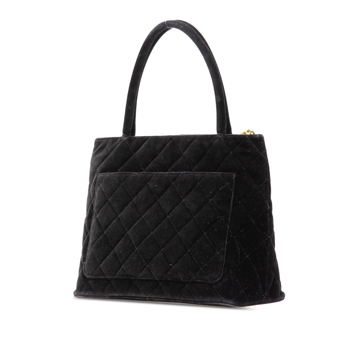 Chanel Velvet Medallion Tote