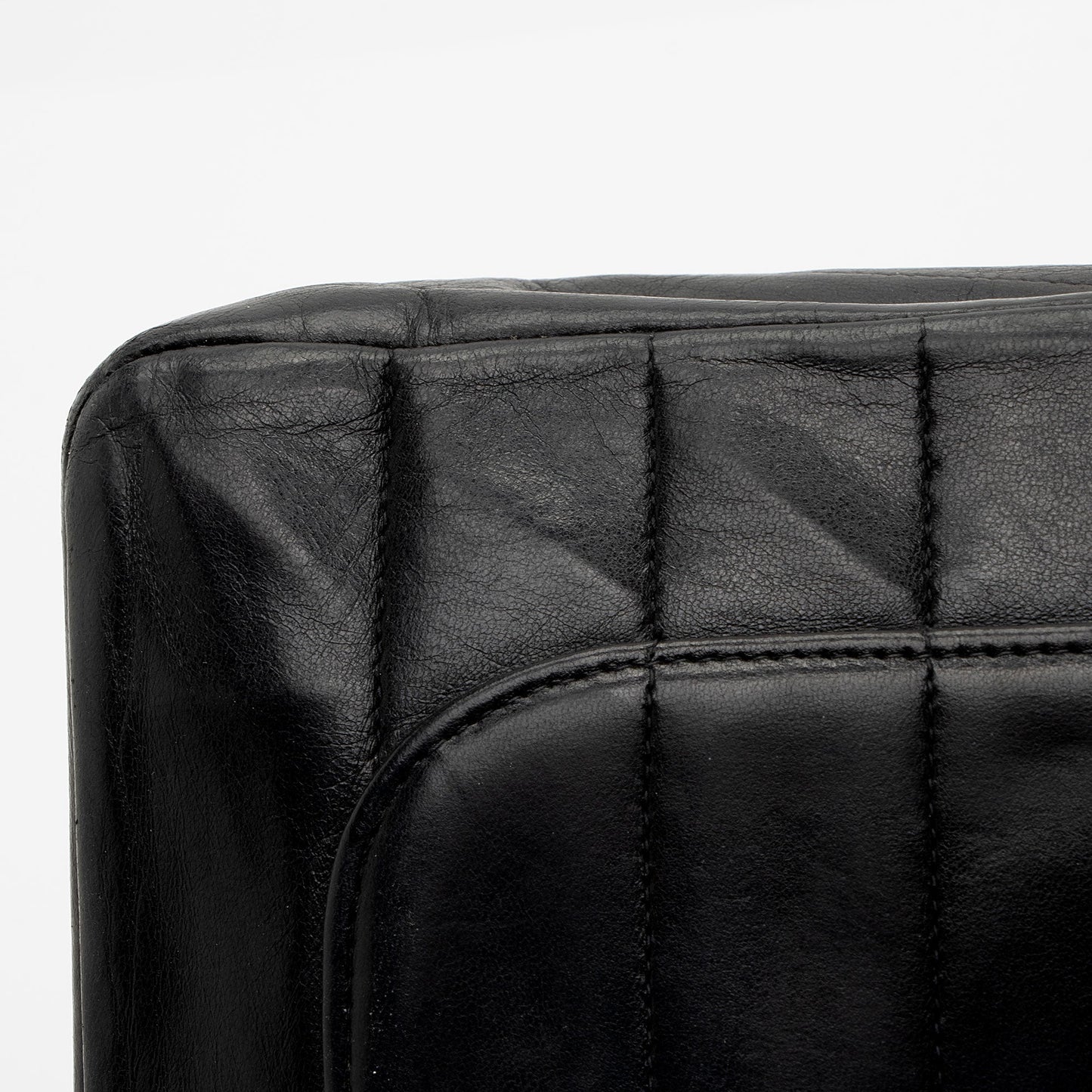 Chanel Vintage Horizontal Quilted Lambskin XL Jumbo Single Flap Bag