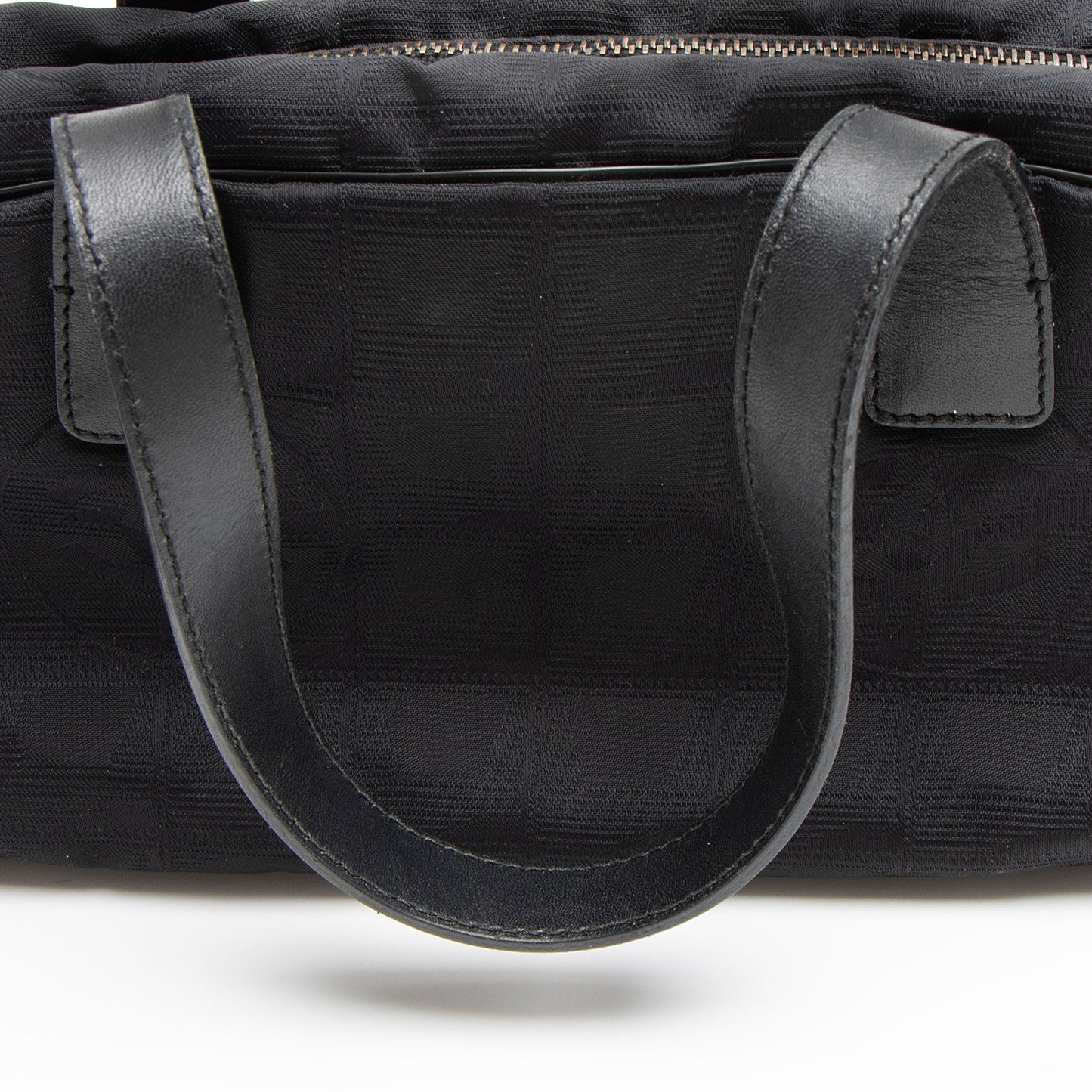 Chanel Vintage Nylon Travel Ligne Satchel