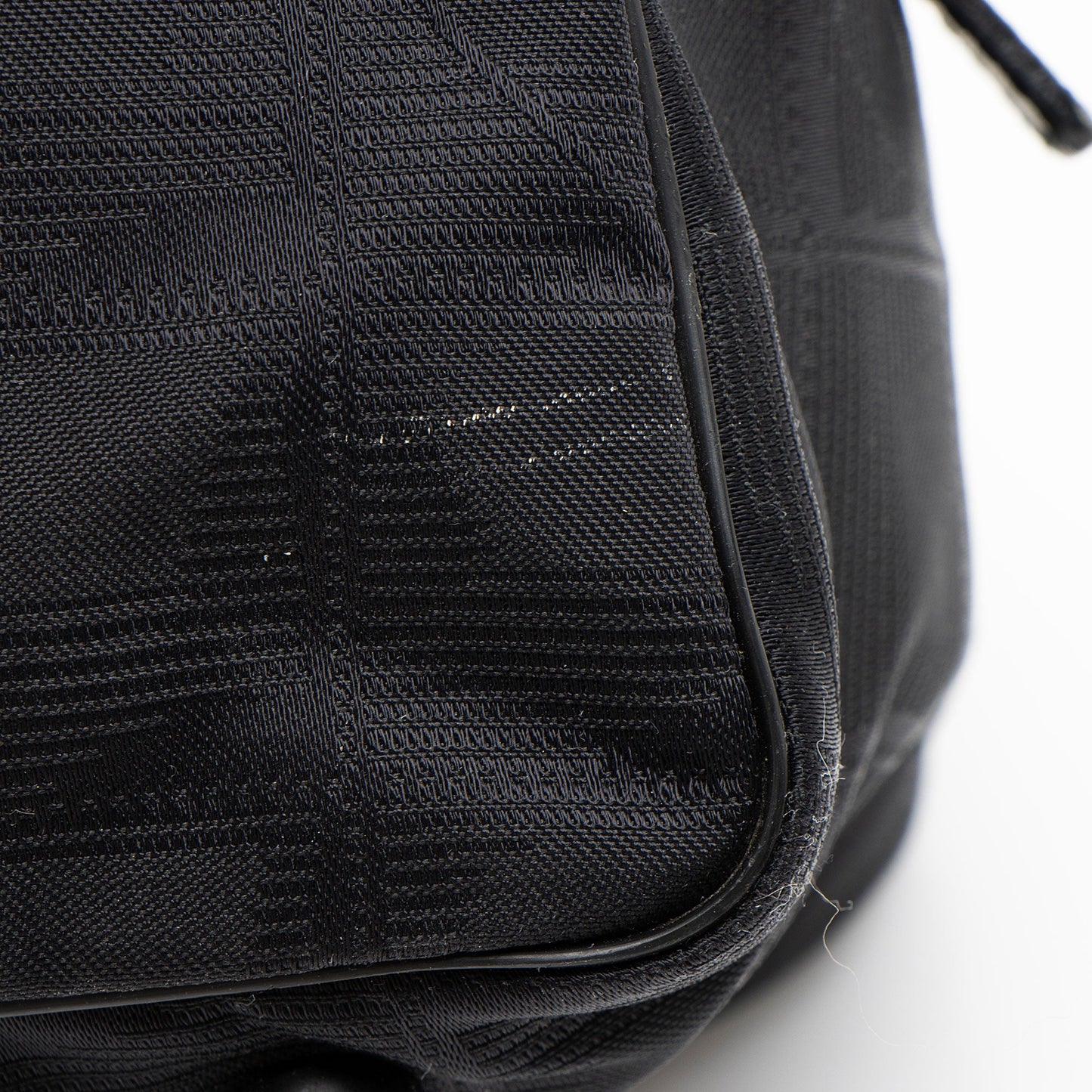 Chanel Vintage Nylon Travel Ligne Satchel