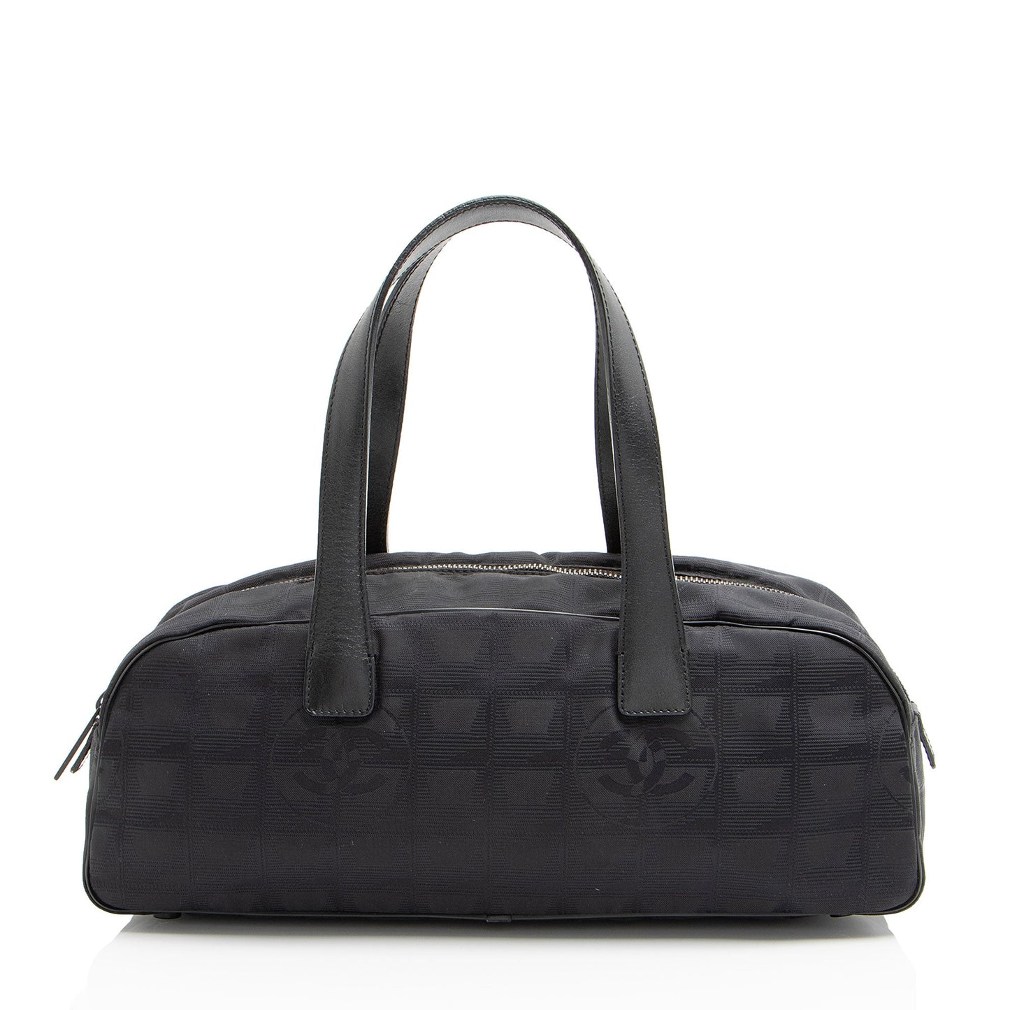 Chanel Vintage Nylon Travel Ligne Satchel