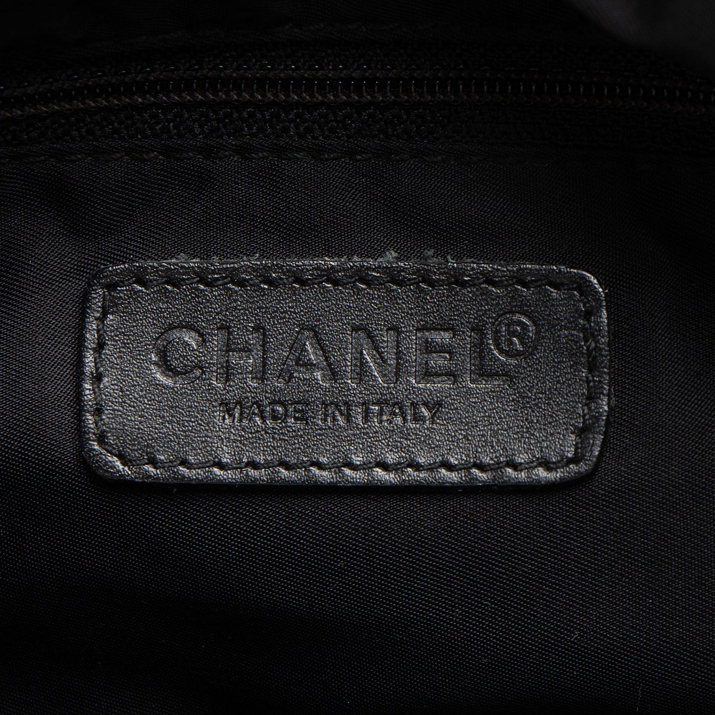 Chanel Vintage Nylon Travel Ligne Satchel