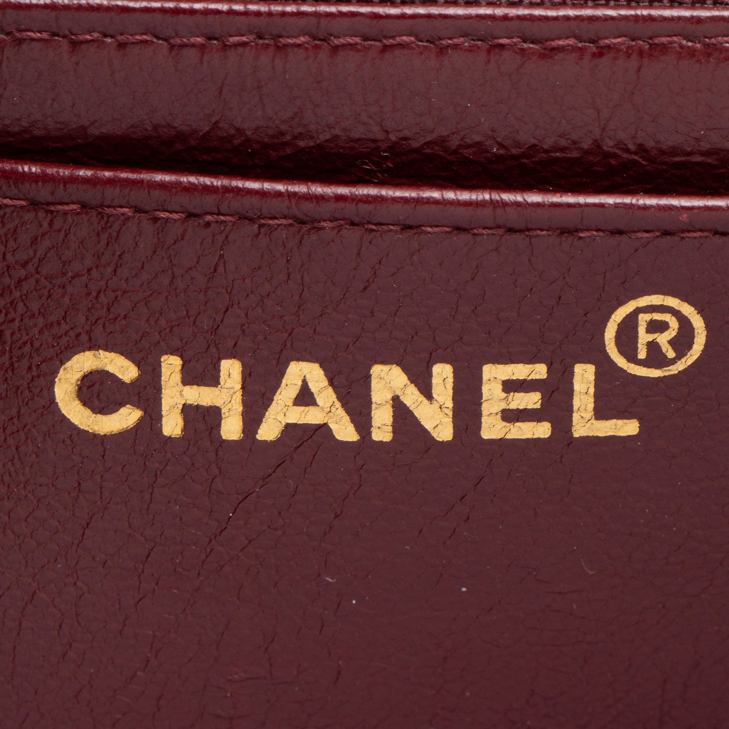 Chanel Vintage Vertical Quilted Lambskin XL Jumbo Single Flap Bag