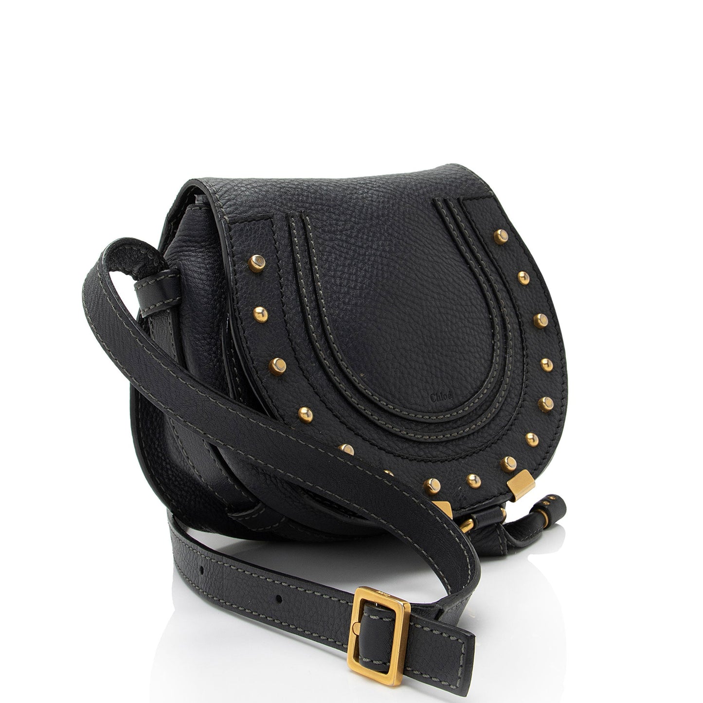 Chloe Studded Calfskin Marcie Mini Crossbody (SHF-9VwbwX)