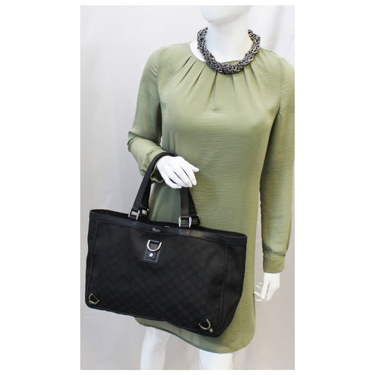 Gucci D Ring Abbey Tote Shoulder Bag 293580