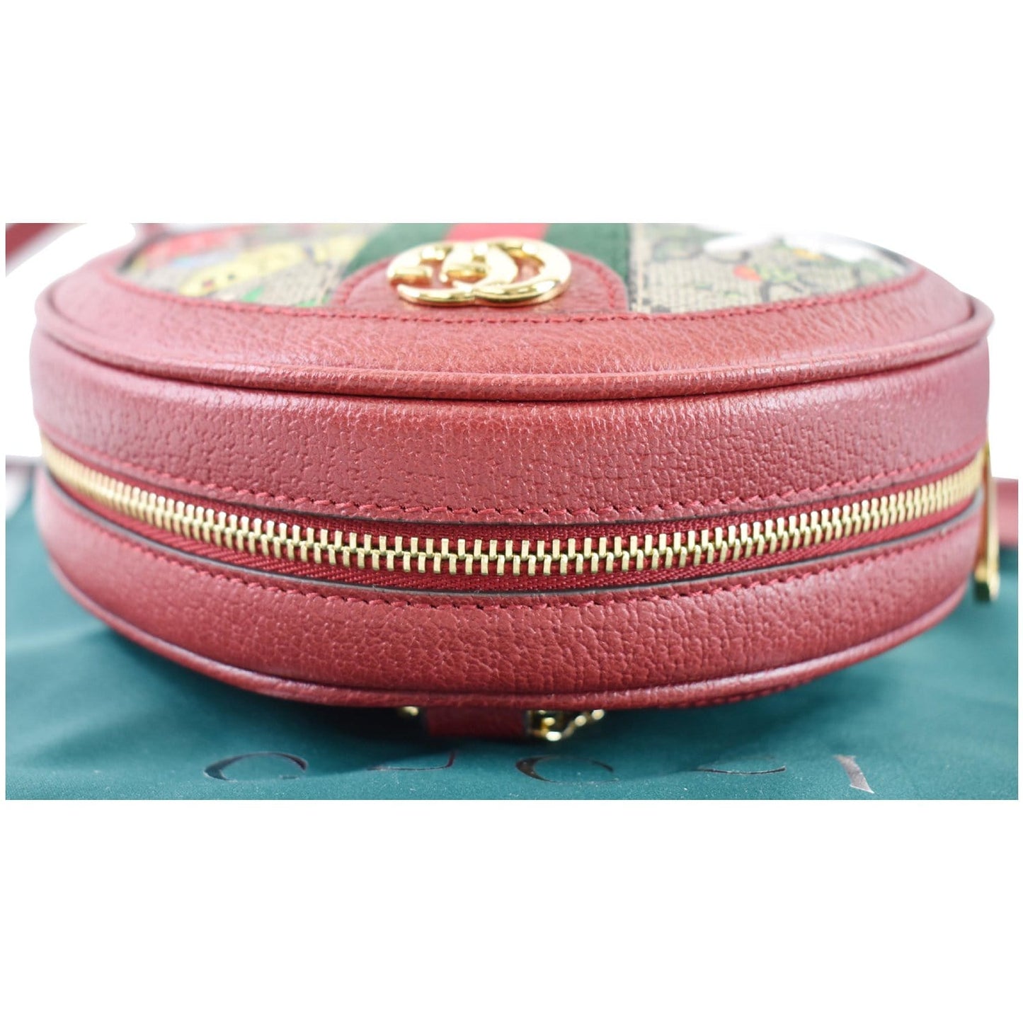 GUCCI Ophidia GG Floral Mini Supreme Backpack Bag Red 598661