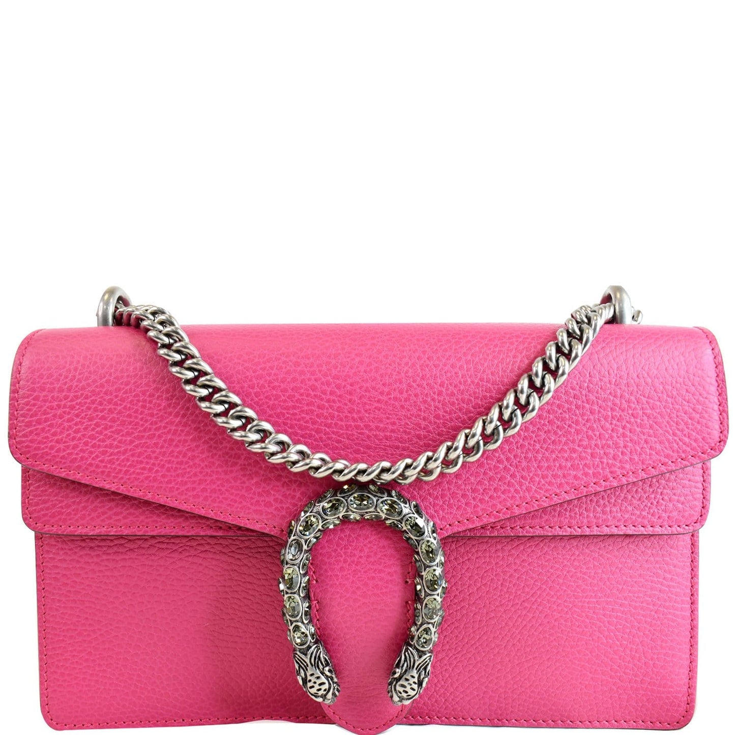 GUCCI Dionysus Small Leather Shoulder Bag 400249 Pink