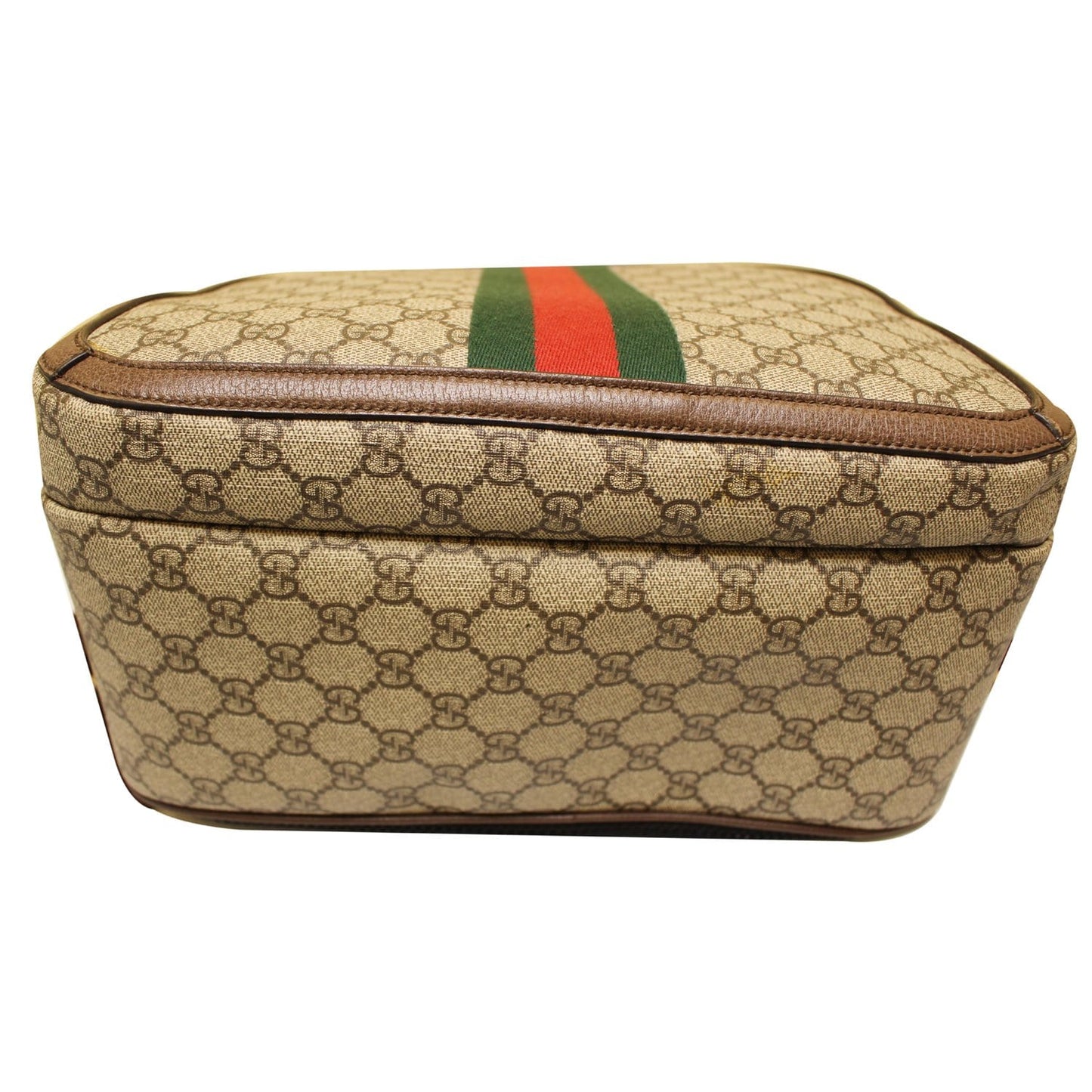 GUCCI Ophidia GG Medium Supreme Canvas Backpack Beige 547967