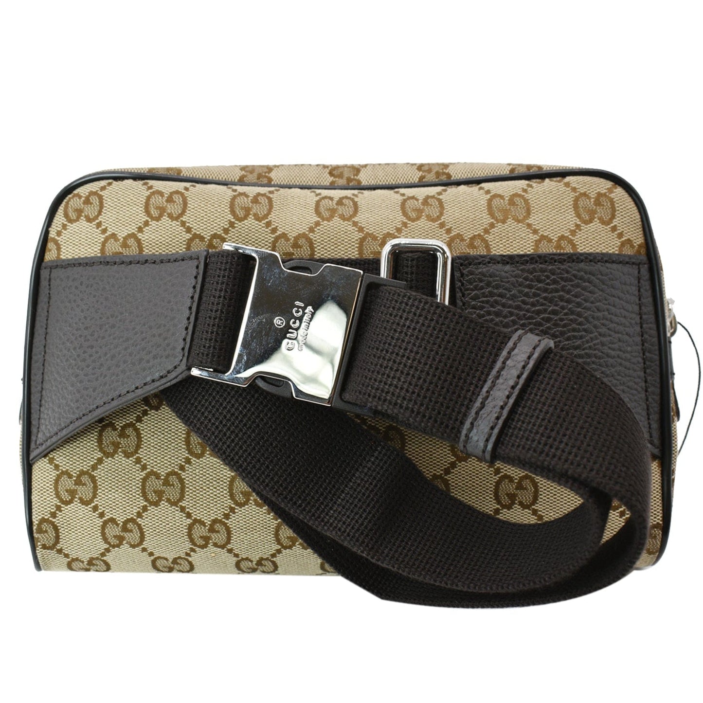 GUCCI GG Monogram Canvas Belt Bag Beige 449174 - 10% Off
