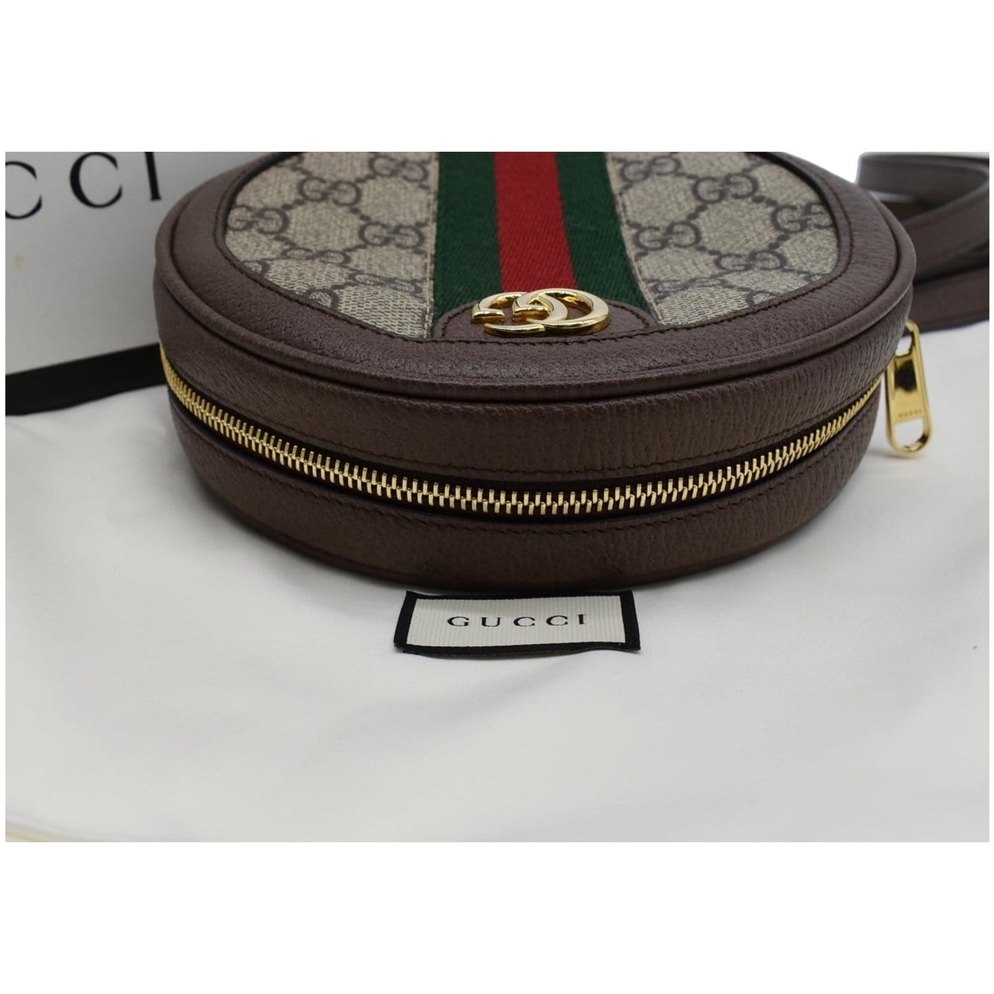 GUCCI Ophidia GG Mini Supreme Backpack Bag Beige 598661 - Final Sale