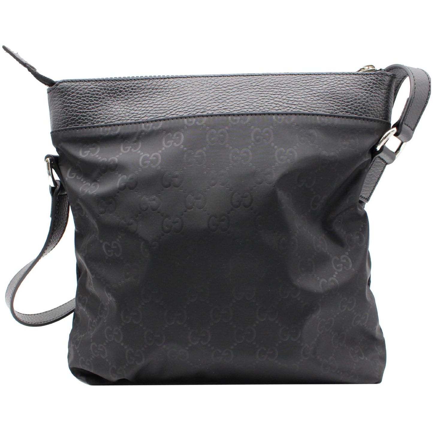 GUCCI GG Monogram Nylon Small Messenger Bag Black 510342