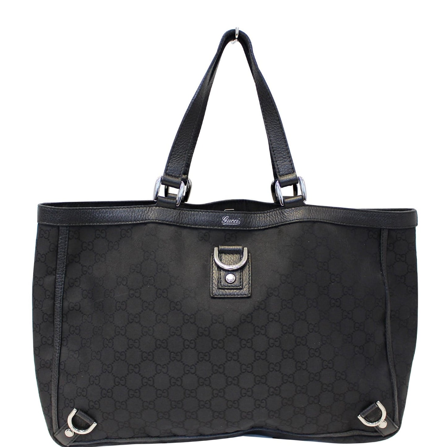 Gucci D Ring Abbey Tote Shoulder Bag 293580