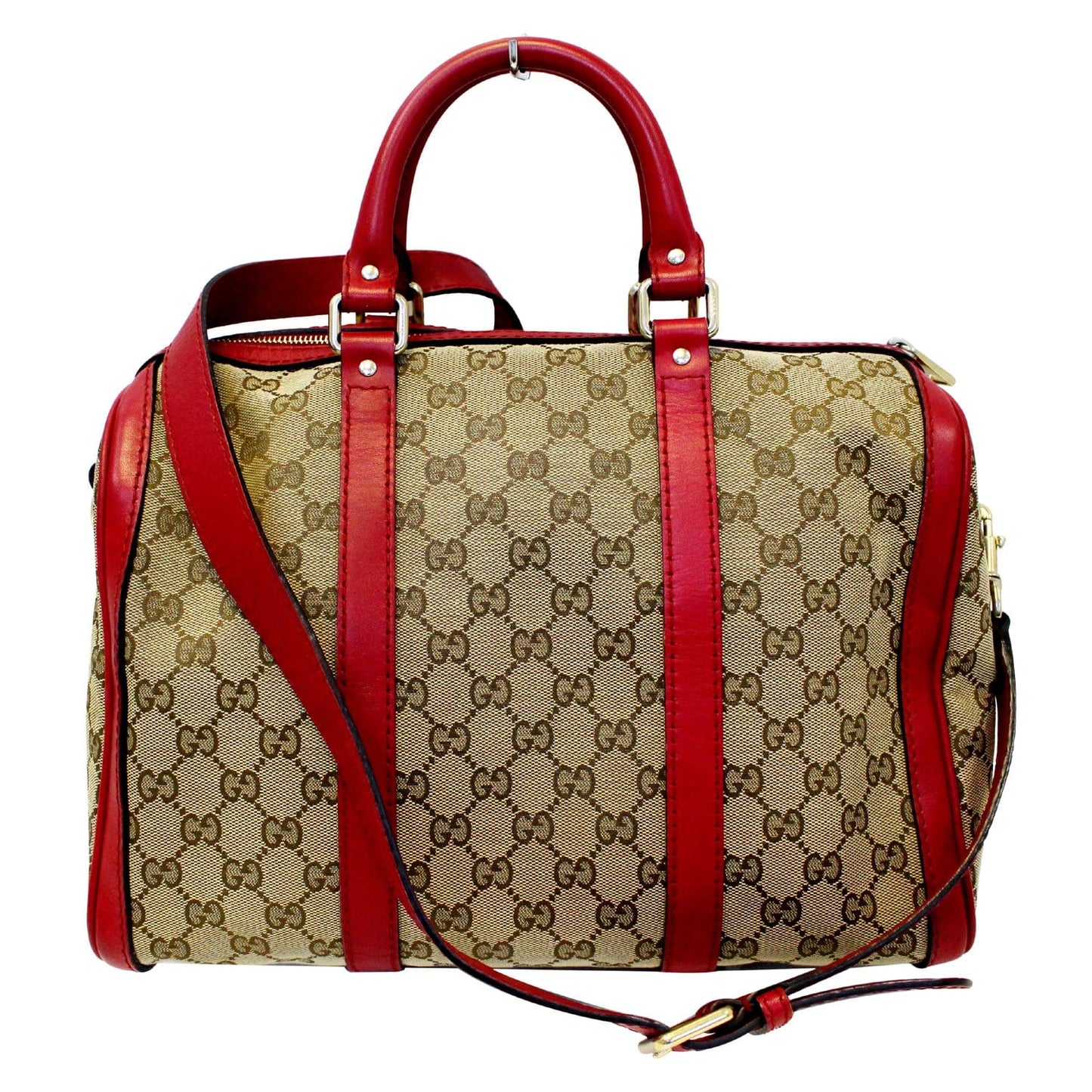 GUCCI GG Canvas Boston Shoulder Bag 247205