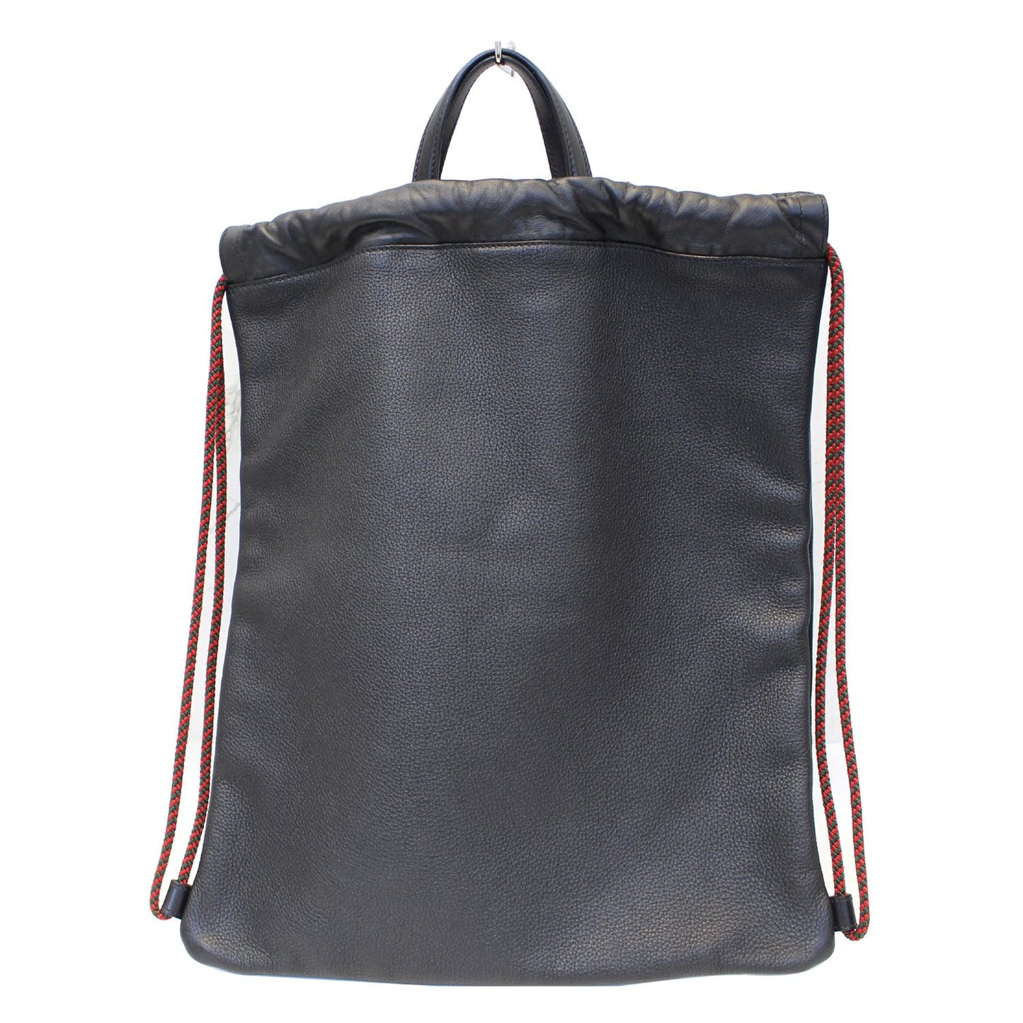 GUCCI Print Leather Drawstring Backpack Bag 494053