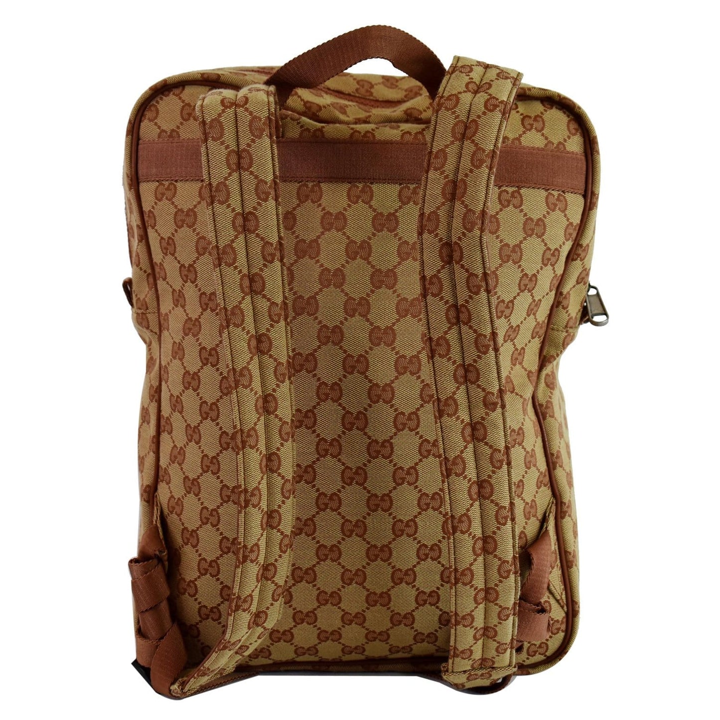 GUCCI Medium NY Yankees GG Canvas Backpack Bag Beige 536724