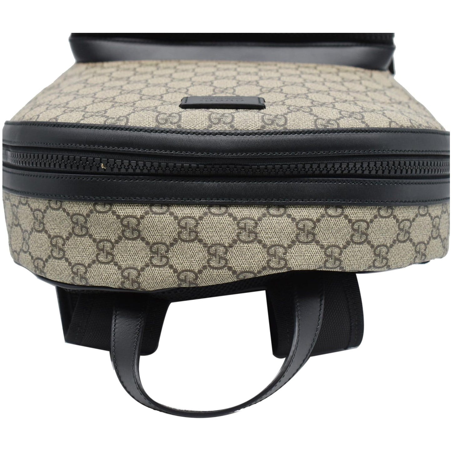 GUCCI GG Monogram Supreme Backpack Bag Beige 406370