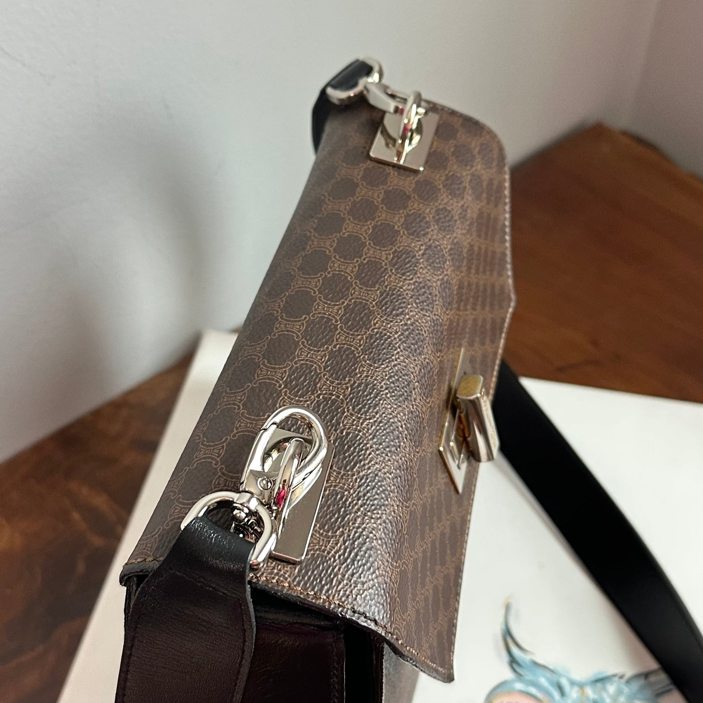 The Dove Crossbody Bag -Orvis bags CELINE in Macadam Pattern